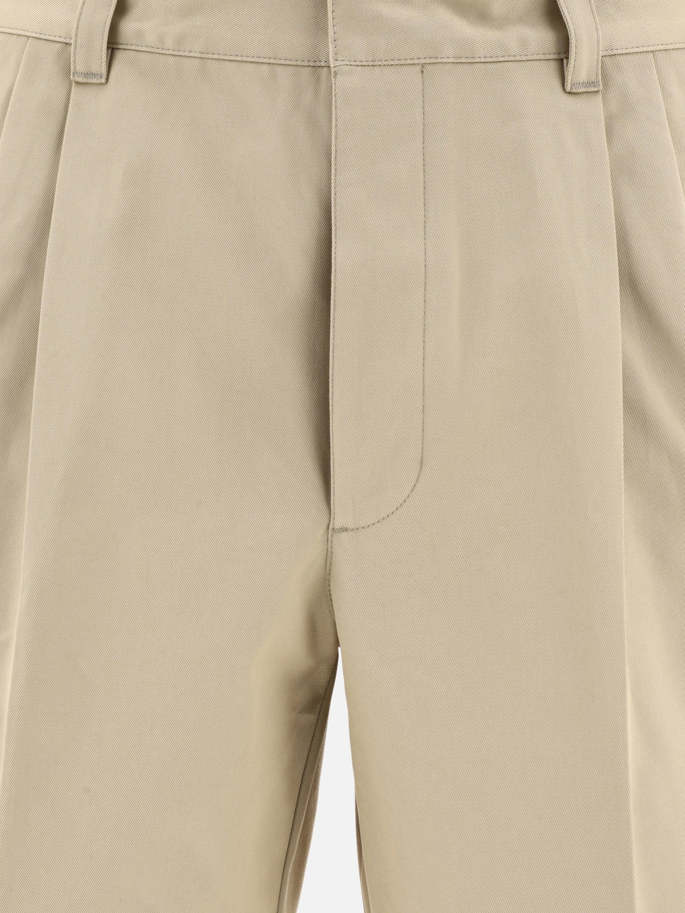 Formal shorts 100% cotton  Beige - Prada Men | PDP | VIETTI Online Store | thumbnail_3