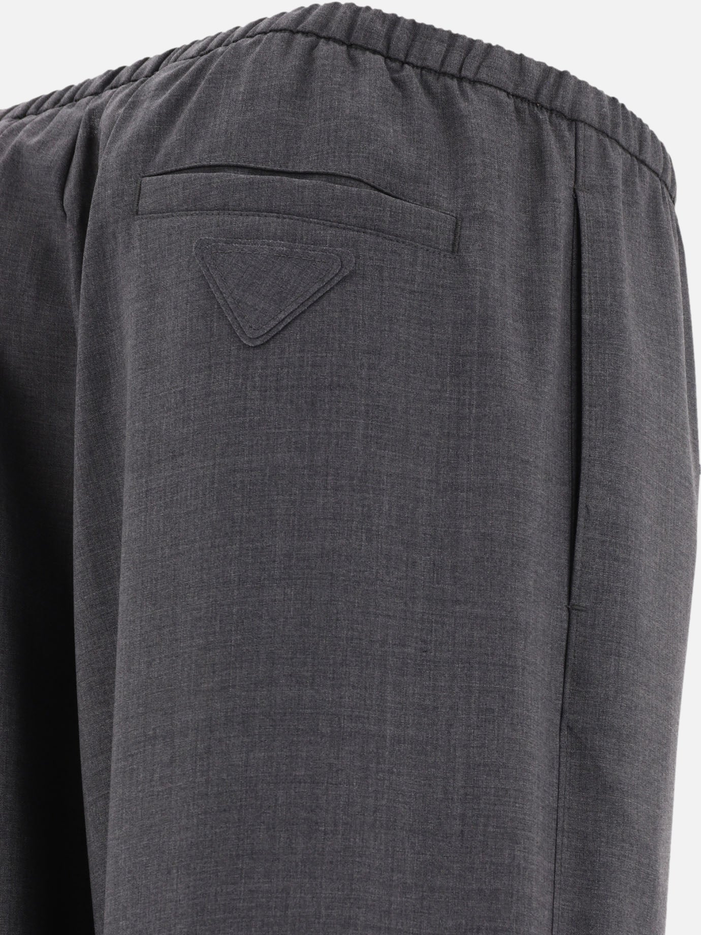 Leisure trousers 100% wool  Grey - Prada Men | PDP | VIETTI Online Store | Zoom-Modal_4
