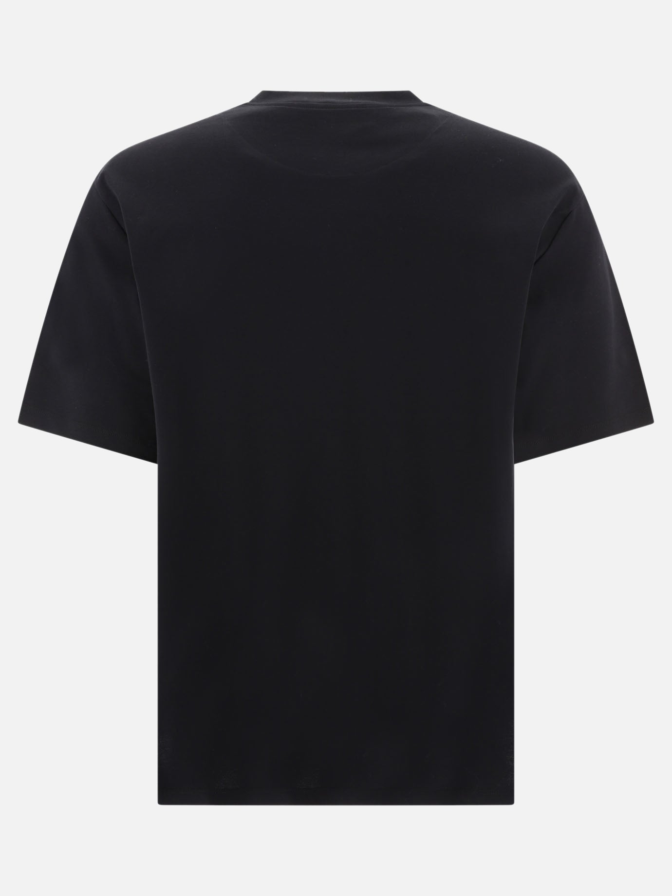 Crewneck t-shirts 100% cotton  Black - Prada Men | PDP | VIETTI Online Store | Zoom-Modal_2
