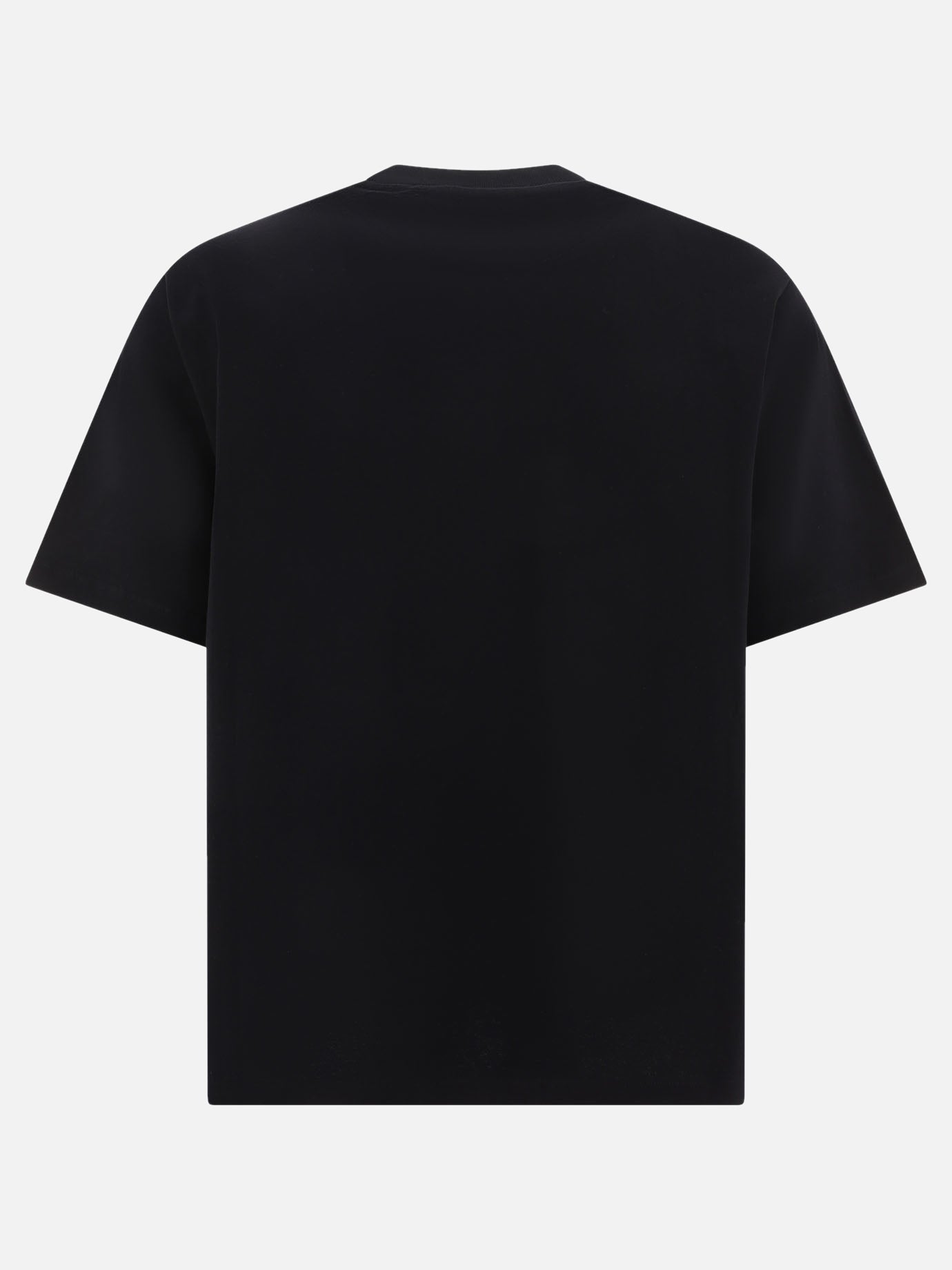 Crewneck t-shirts Logo  Black - Prada Men | PDP | VIETTI Online Store | thumbnail_2