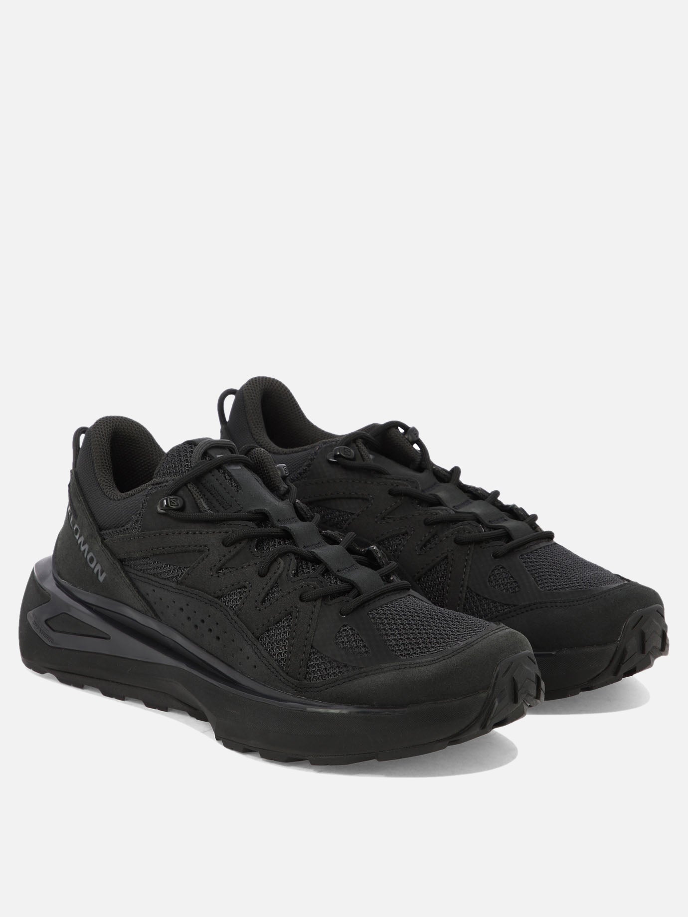 Low top sneakers 60% mesh 40% leather - 100% rubber  Black - Salomon Men | PDP | VIETTI Online Store | Zoom-Modal_2
