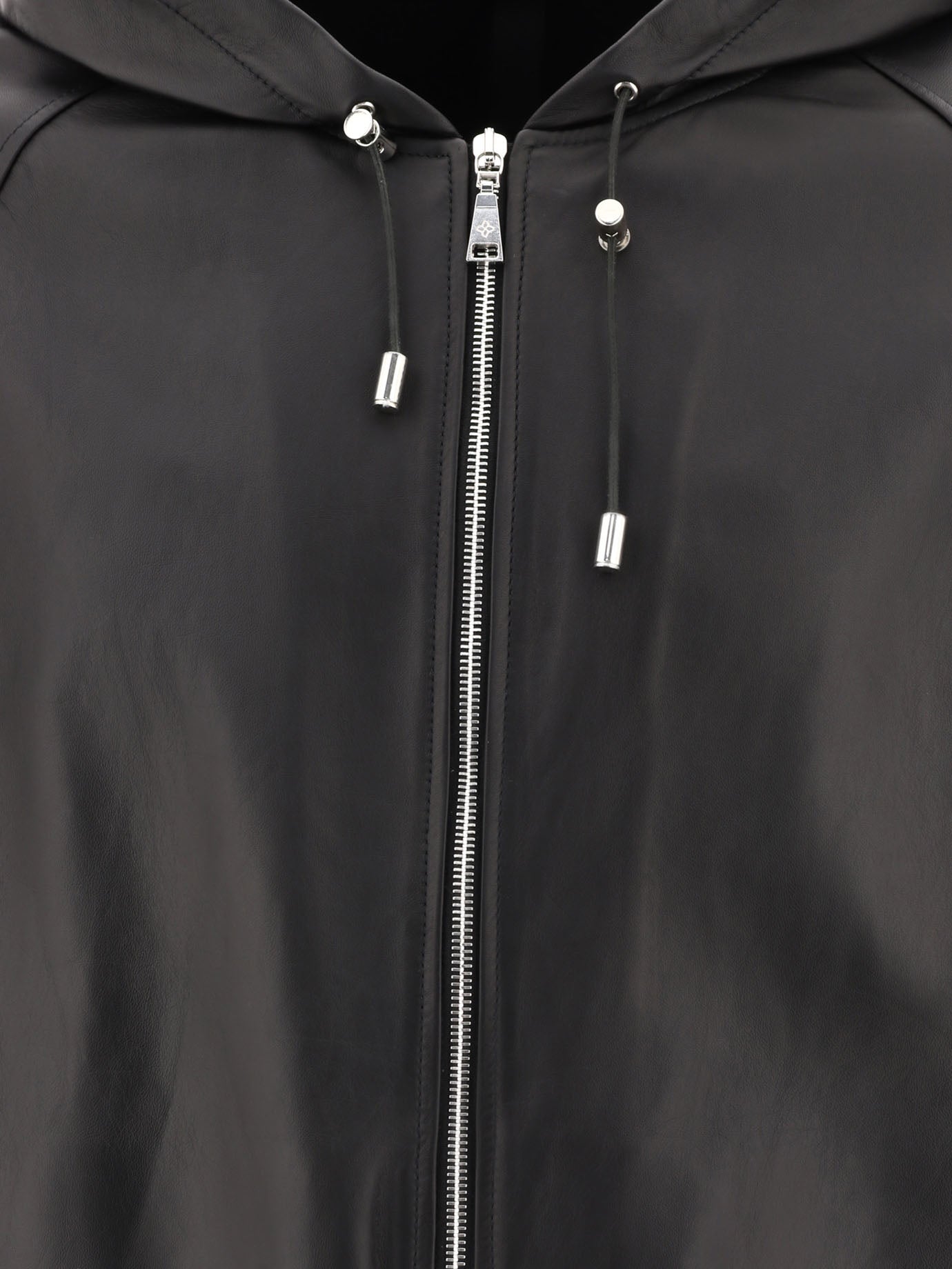 Leather jackets 100% leather  Black - Tagliatore Men | PDP | VIETTI Online Store | Zoom-Modal_3

