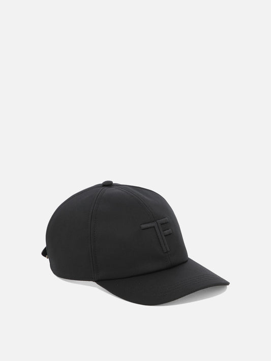 Baseball caps 95% cotton 5% calf leather  Black - Tom Ford Men | PLP | VIETTI Online Store | 2
