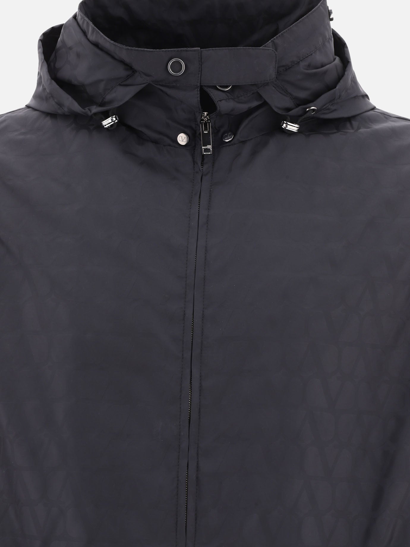Windbreakers 100% polyamide  Black - Valentino Men | PDP | VIETTI Online Store | thumbnail_3