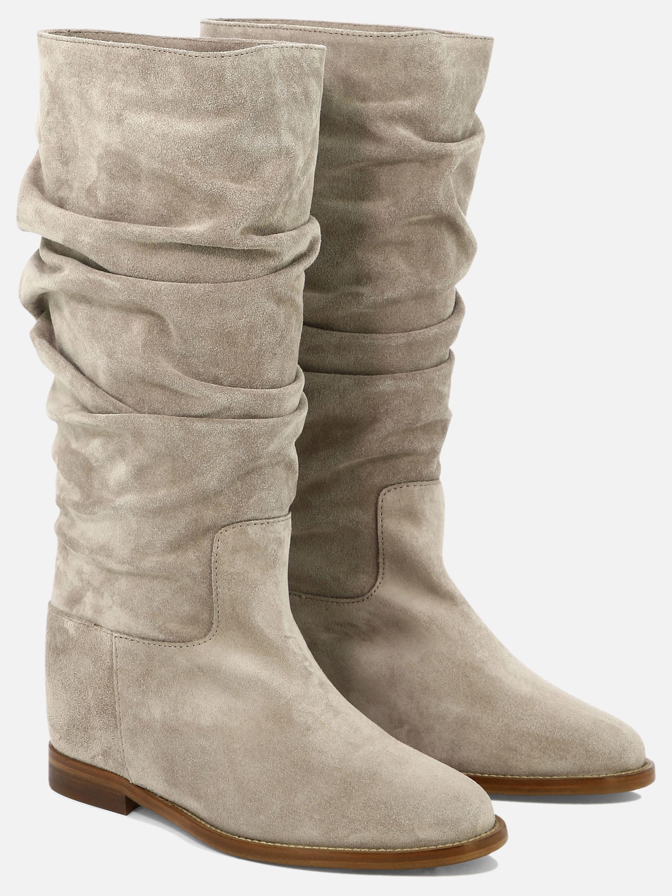 Via Roma 15 Suede boots Grey