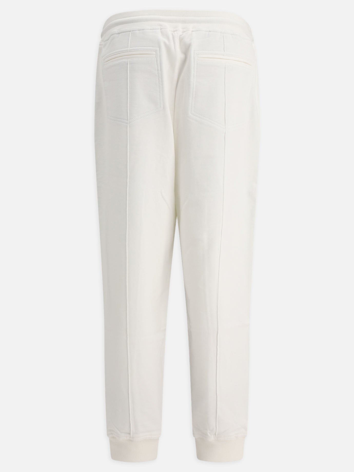 Joggers with Crête detail and elasticated cuffs