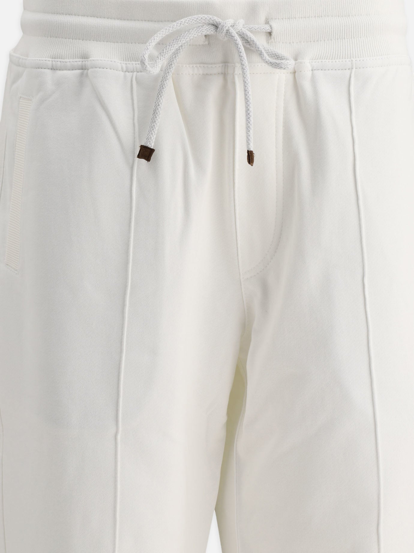 Joggers with Crête detail and elasticated cuffs