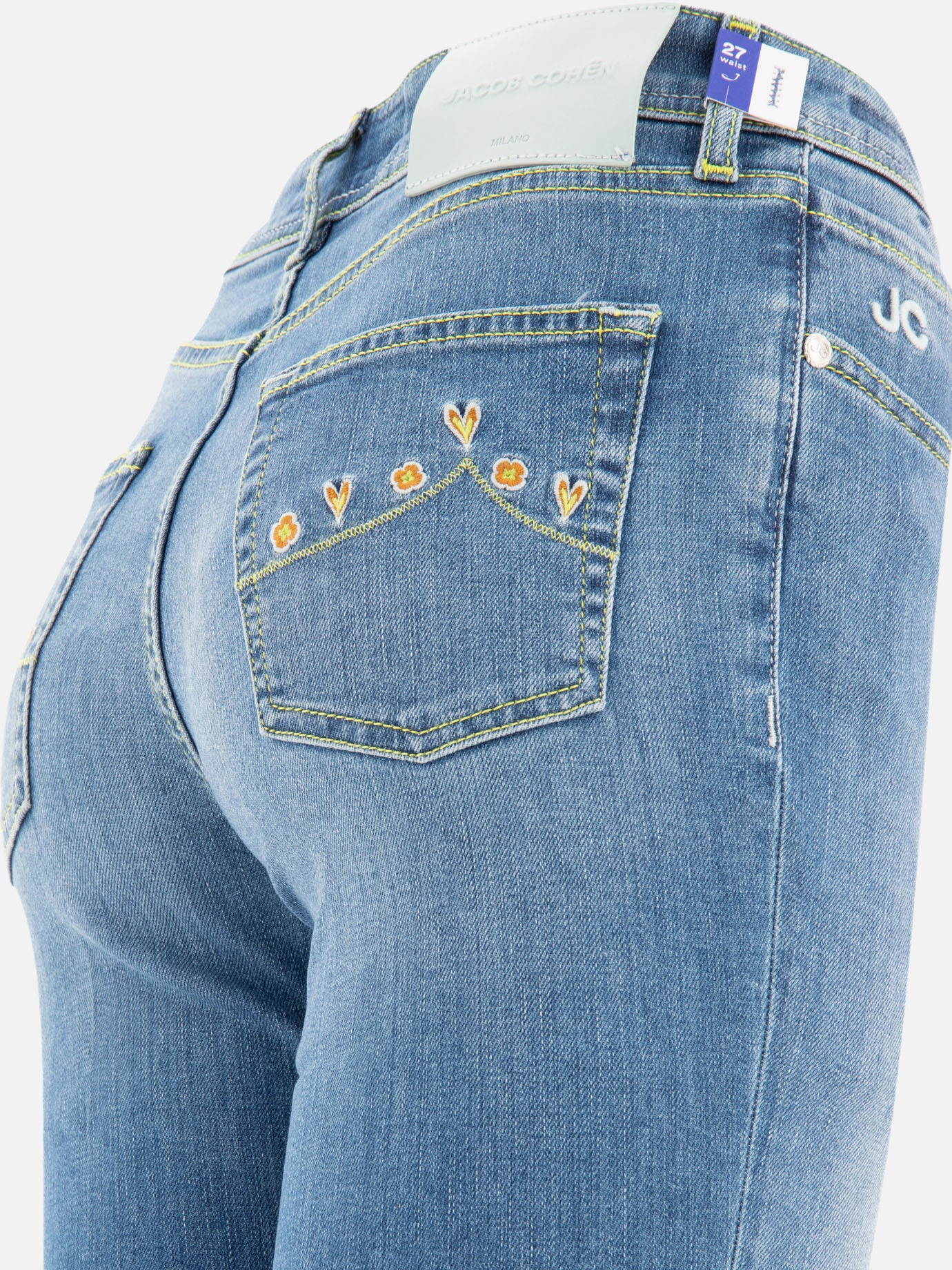 "Victoria Crop" jeans