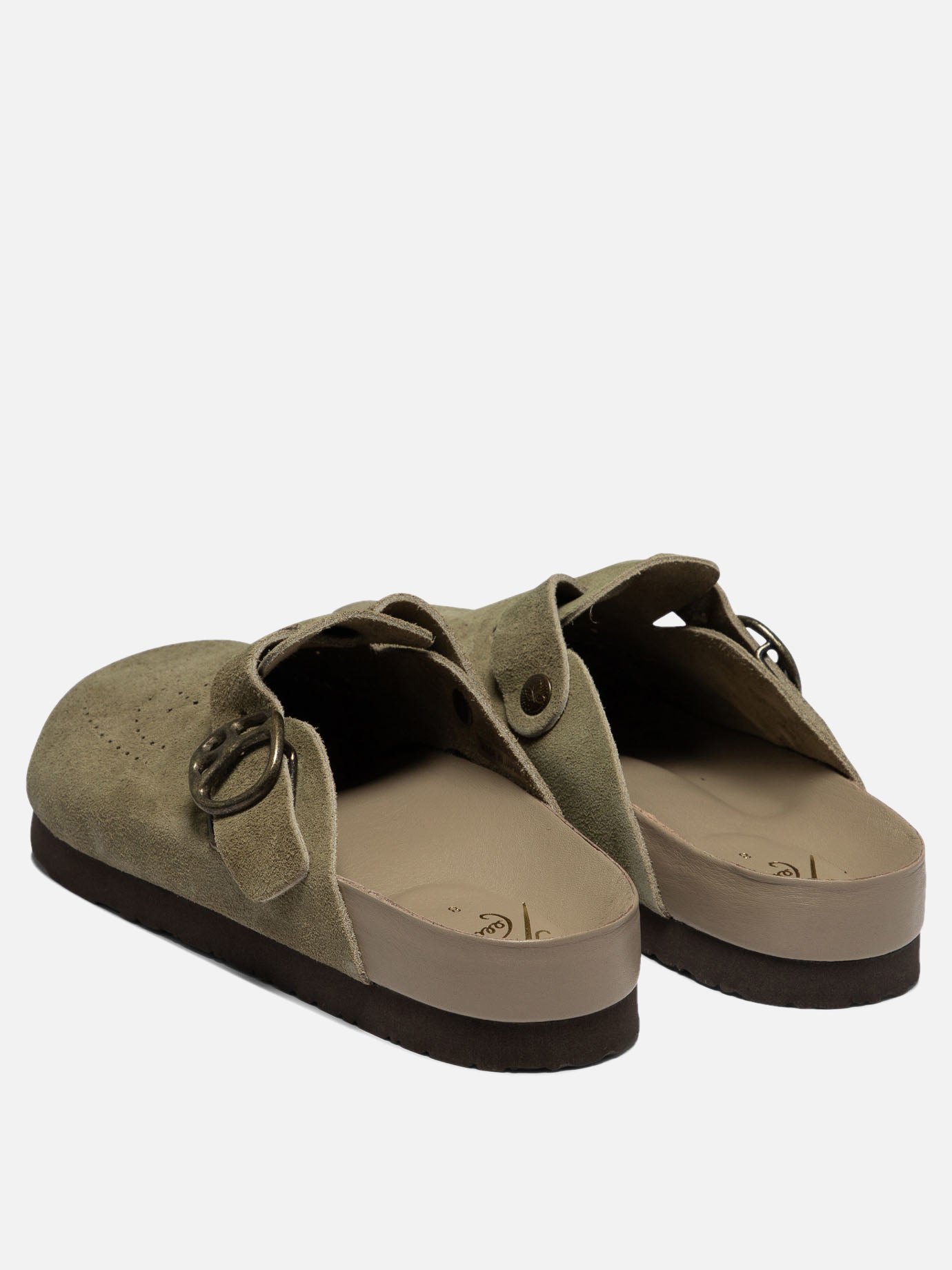 Needles Suede clogs Green