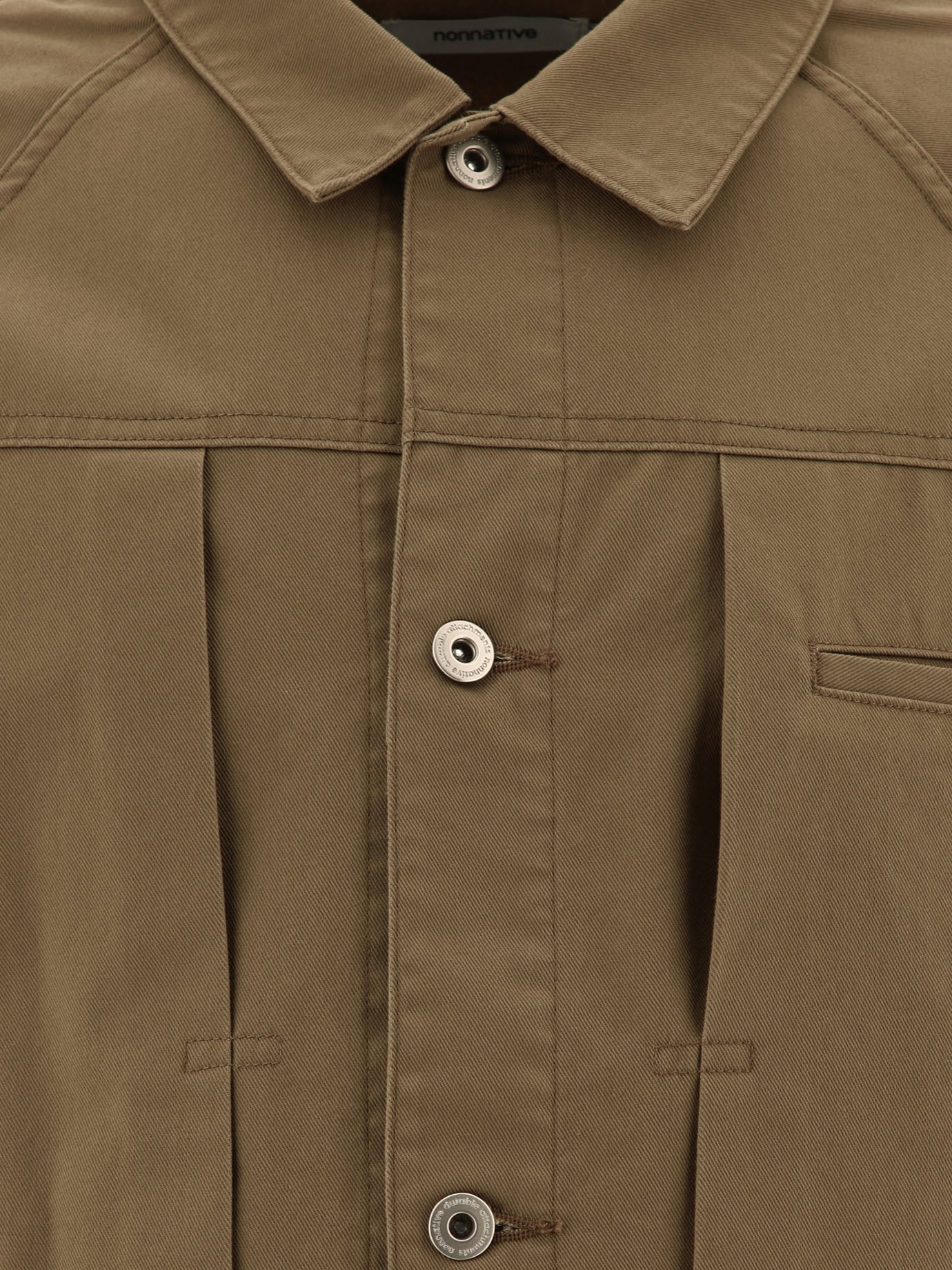 Quilted & Utility Jackets Solid colour  Brown - nonnative Men | PDP | VIETTI Online Store | thumbnail_3