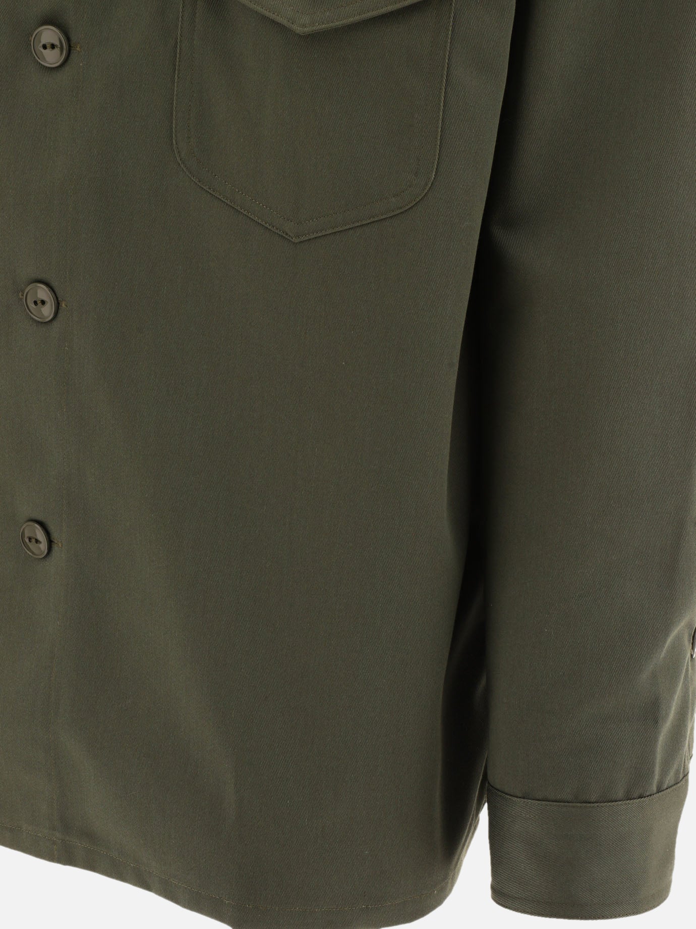 South2 West8 "Smokey" shirt Green