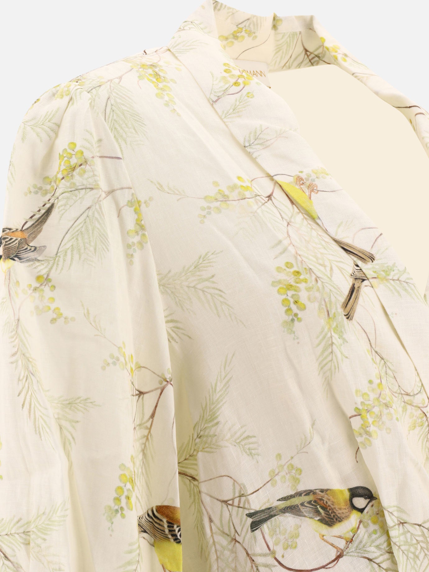 Mini dresses 100% linen  Beige - Zimmermann Women | PDP | VIETTI Online Store | Zoom-Modal_4
