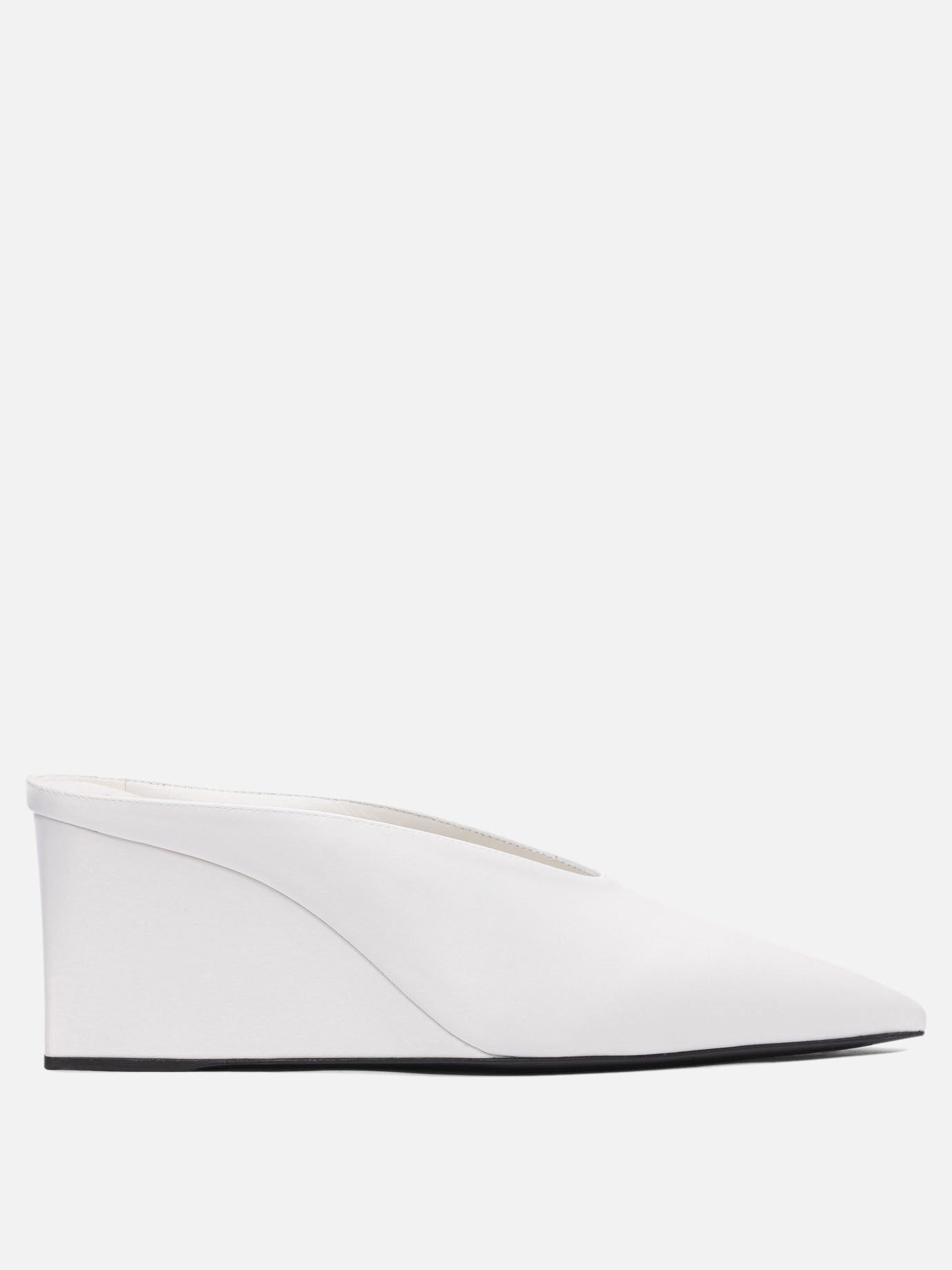 Alaïa Wedge mules 75 mm 10852733_37 White thumbnail_1