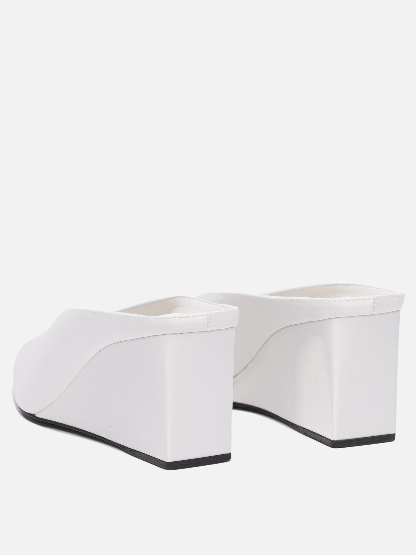 Alaïa Wedge mules 75 mm 10852733_37 White thumbnail_4