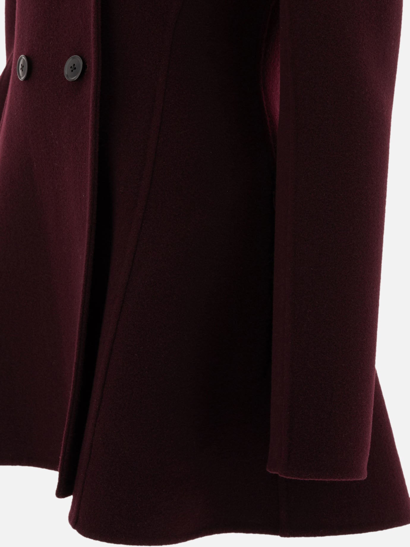 Short coats Solid colour  Bordeaux - Alaïa Women | PDP | VIETTI Online Store | Zoom-Modal_4
