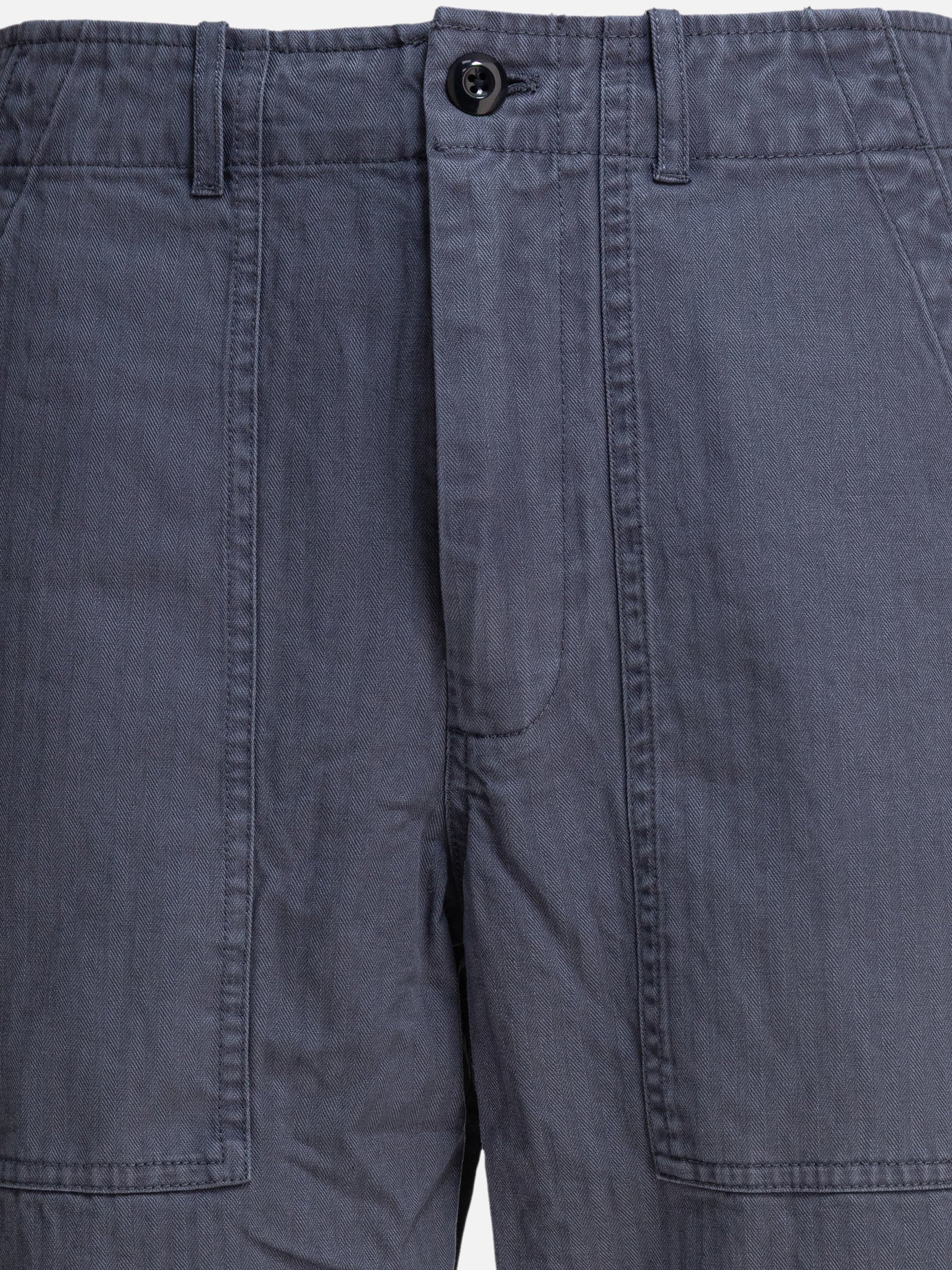 Leisure trousers Solid colour  Blue - Alex Mill Men | PDP | VIETTI Online Store | thumbnail_3