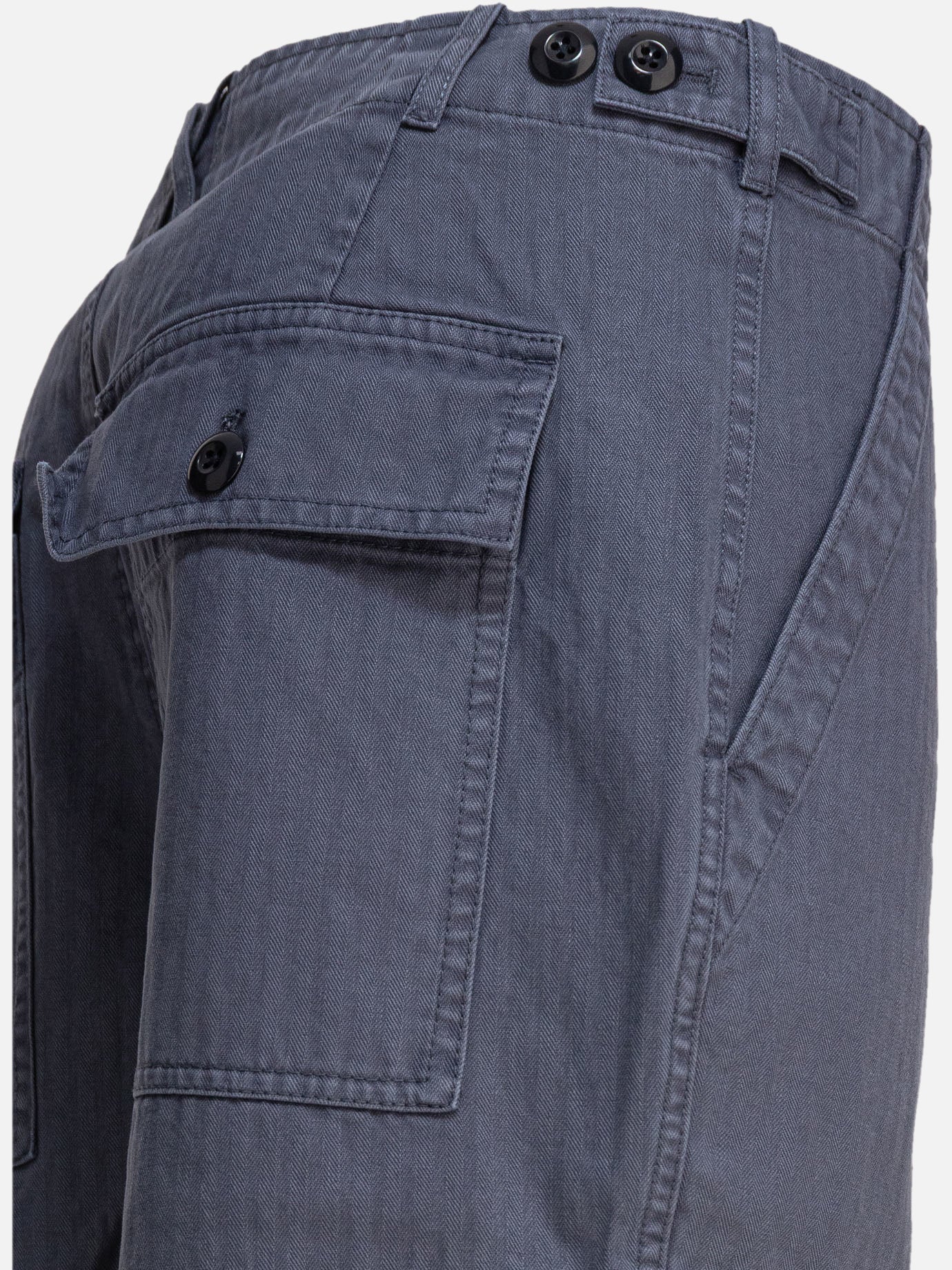 Leisure trousers Solid colour  Blue - Alex Mill Men | PDP | VIETTI Online Store | Zoom-Modal_4
