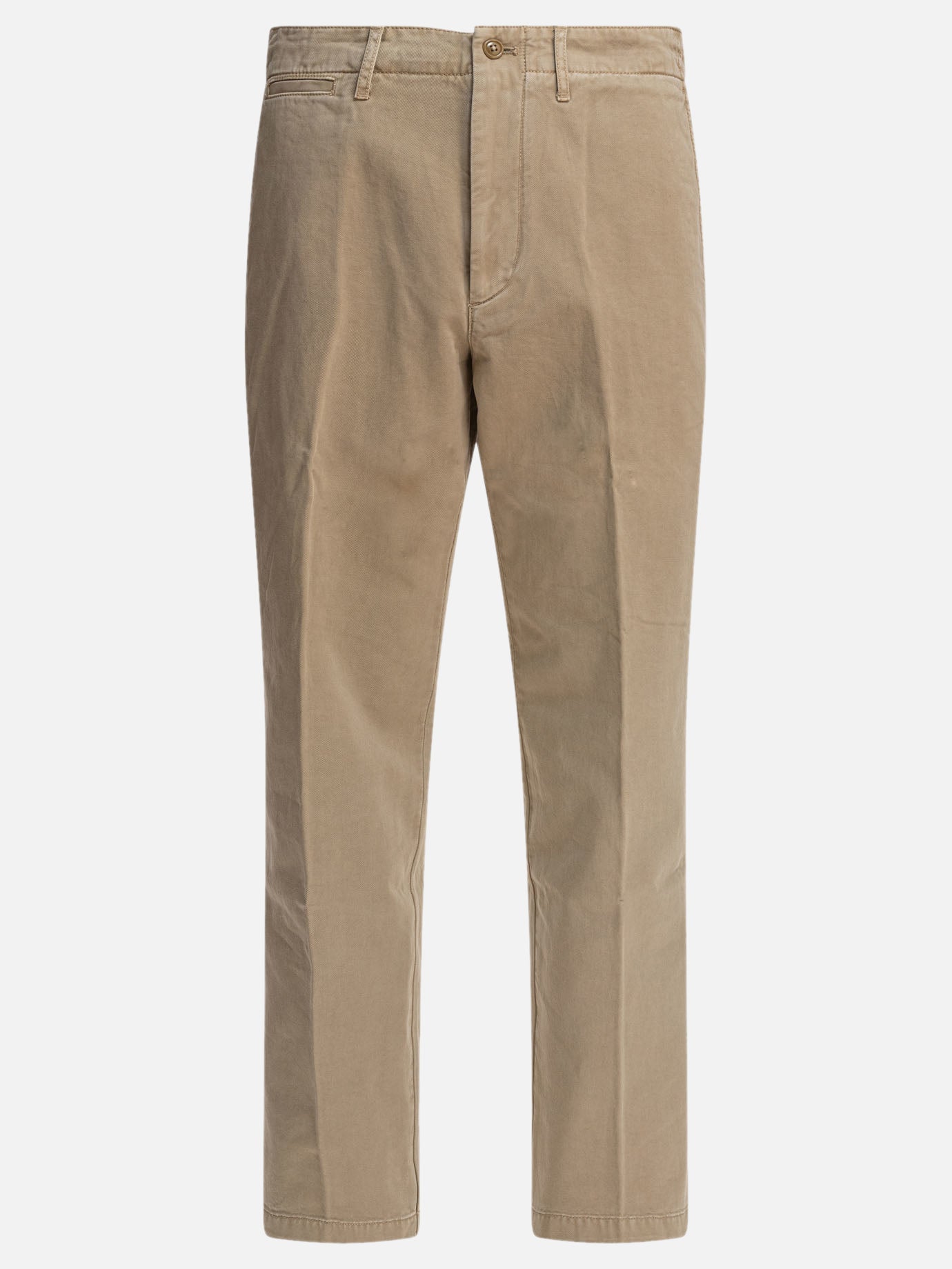Leisure trousers Solid colour  Beige - Alex Mill Men | PDP | VIETTI Online Store | thumbnail