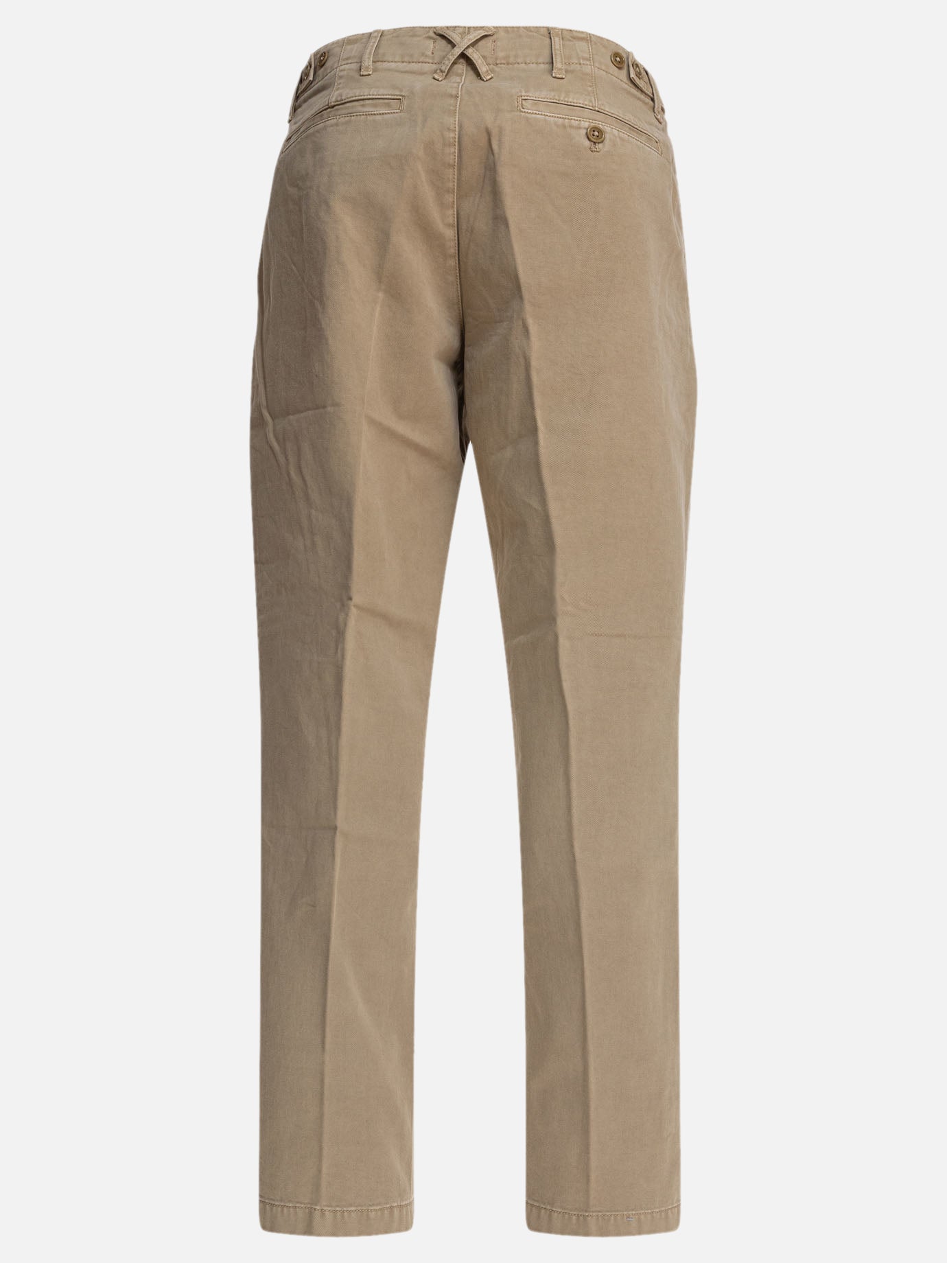 Leisure trousers Solid colour  Beige - Alex Mill Men | PDP | VIETTI Online Store | thumbnail_2