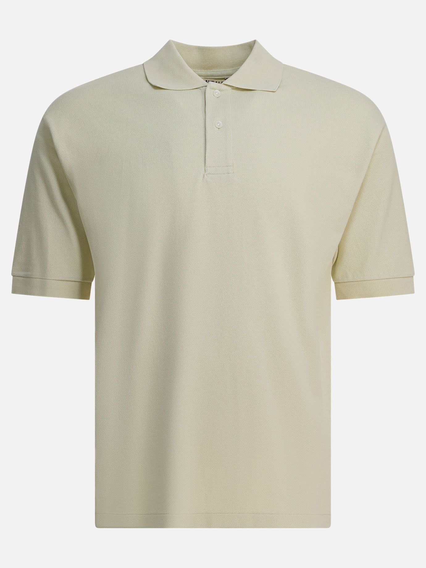 Polo shirts with buttons Solid colour  Green - Auralee Men | PDP | VIETTI Online Store | thumbnail
