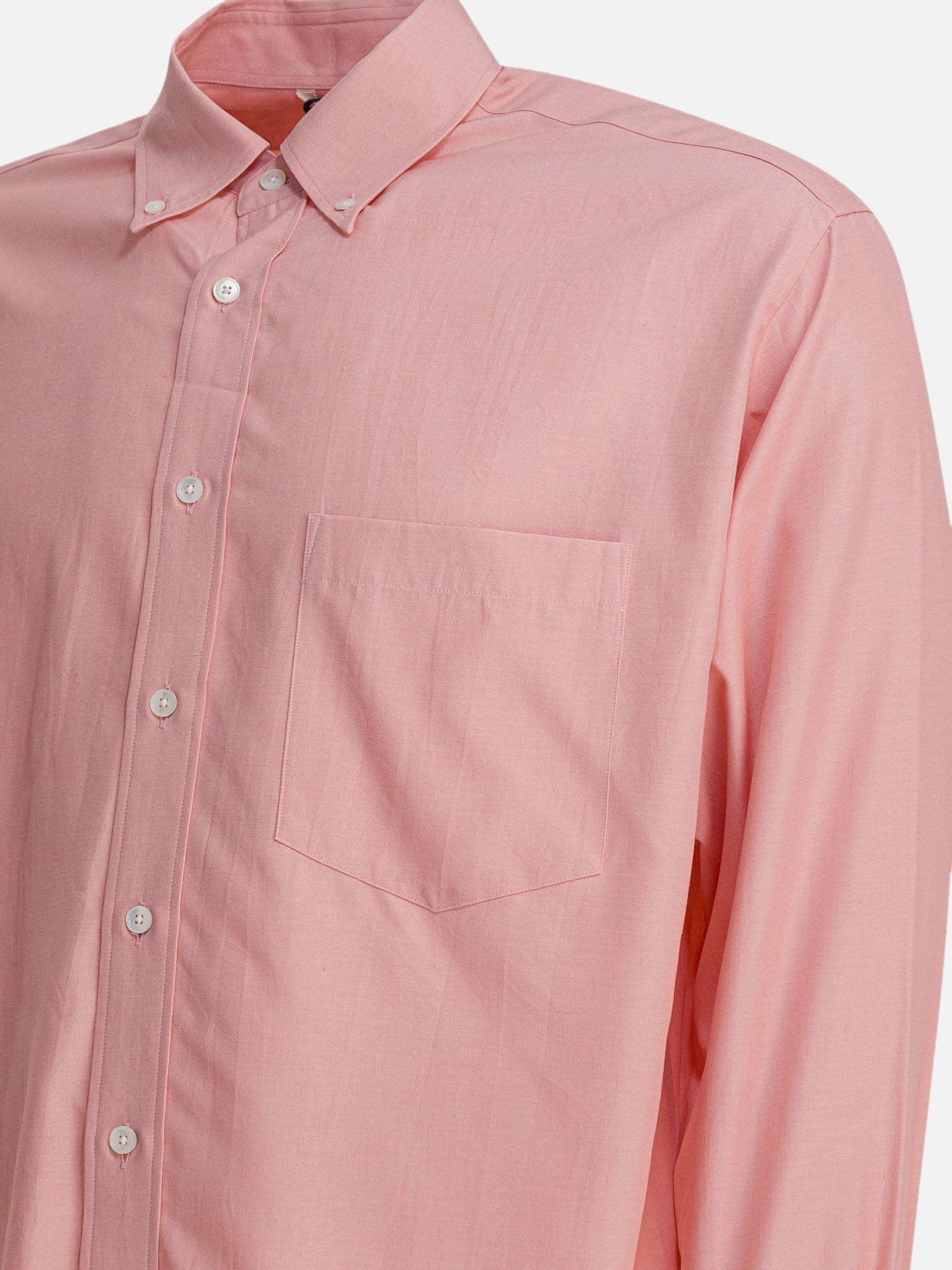 Casual shirts Solid colour  Pink - Auralee Men | PDP | VIETTI Online Store | thumbnail_4