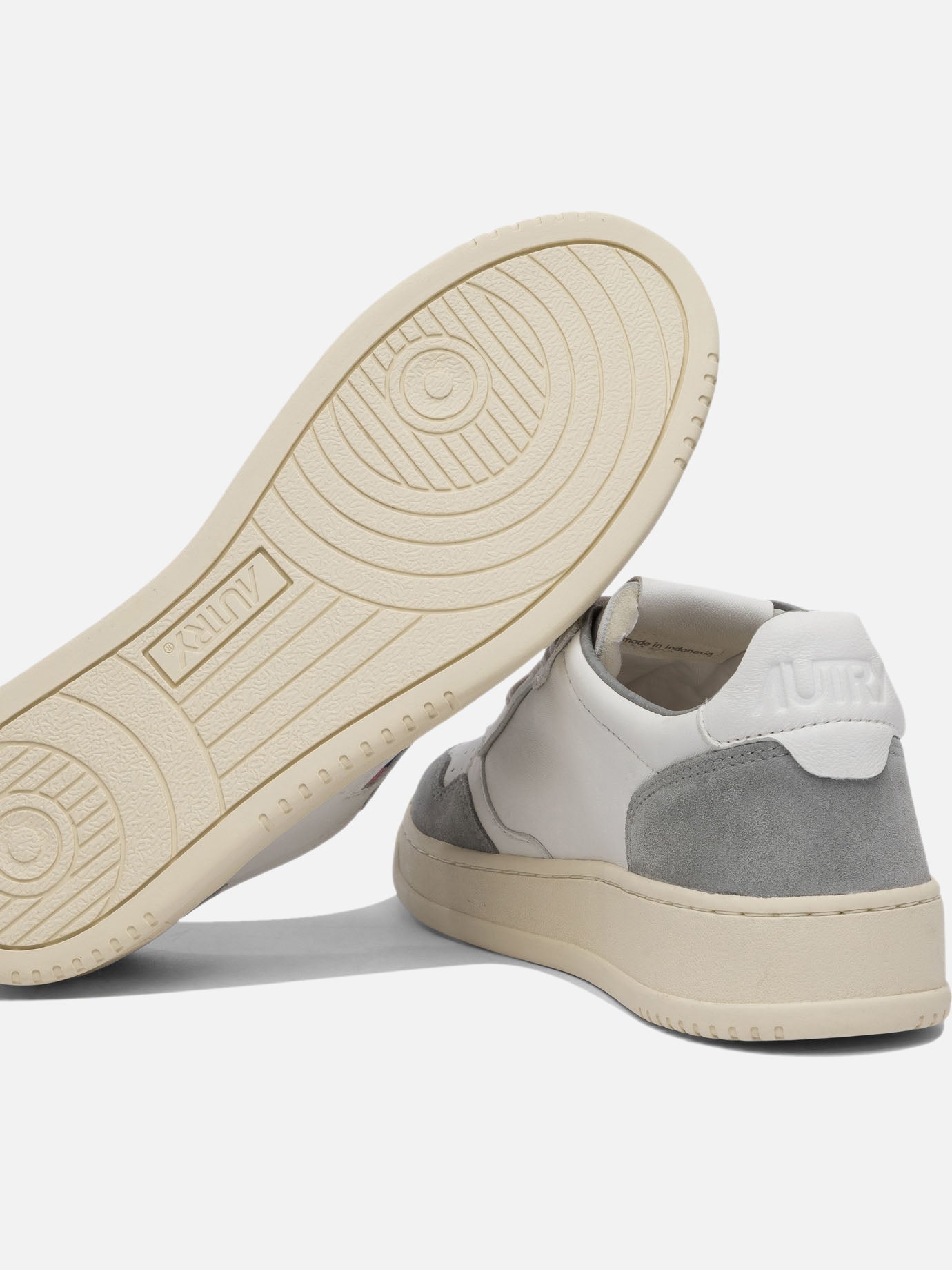 Low top sneakers 100% cow leather - 100% rubber  Grey - Autry Men | PDP | VIETTI Online Store | thumbnail_5