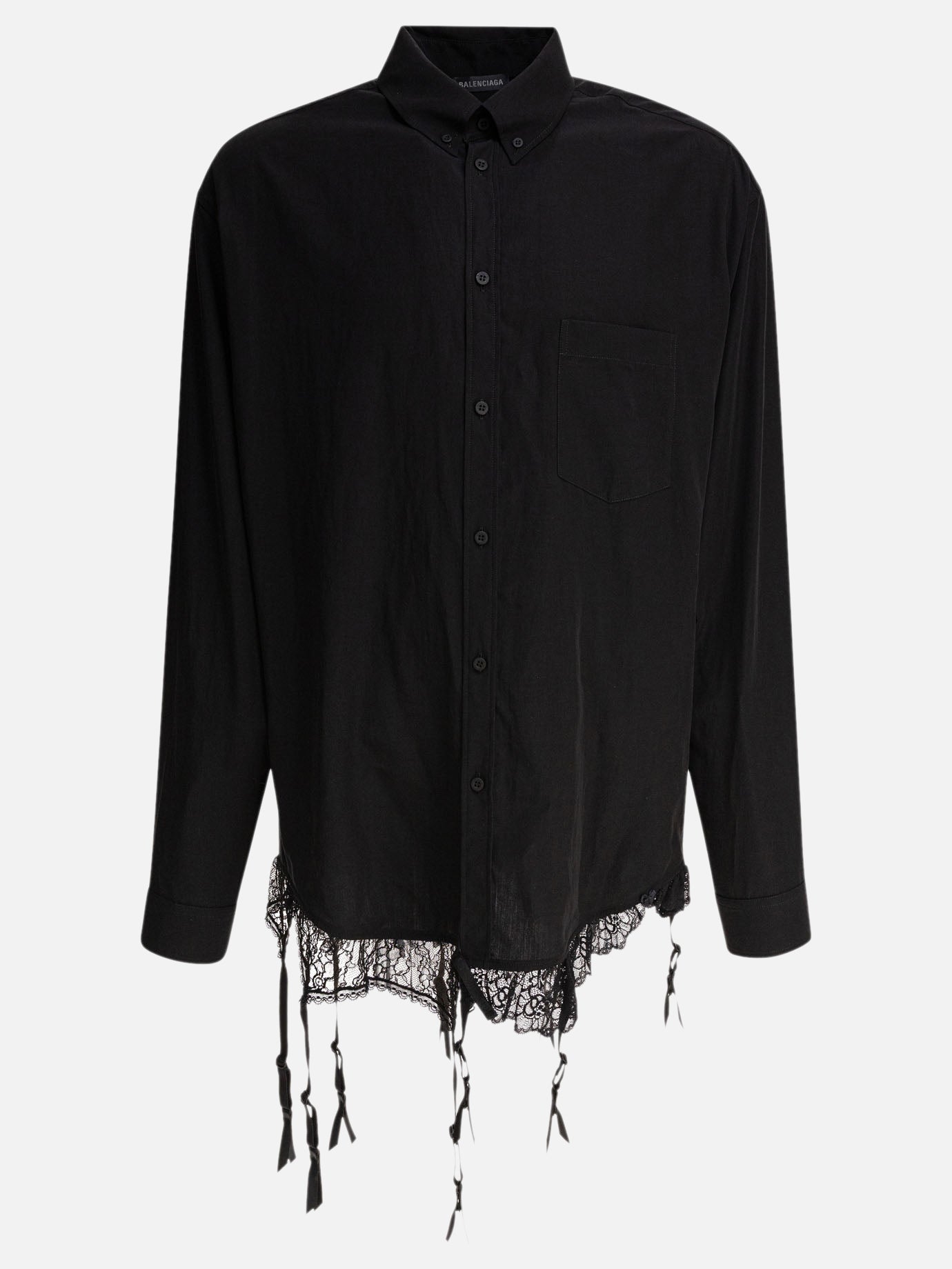 Balenciaga &quot;Lingerie&quot; Shirt 12698531_36 Black thumbnail_1