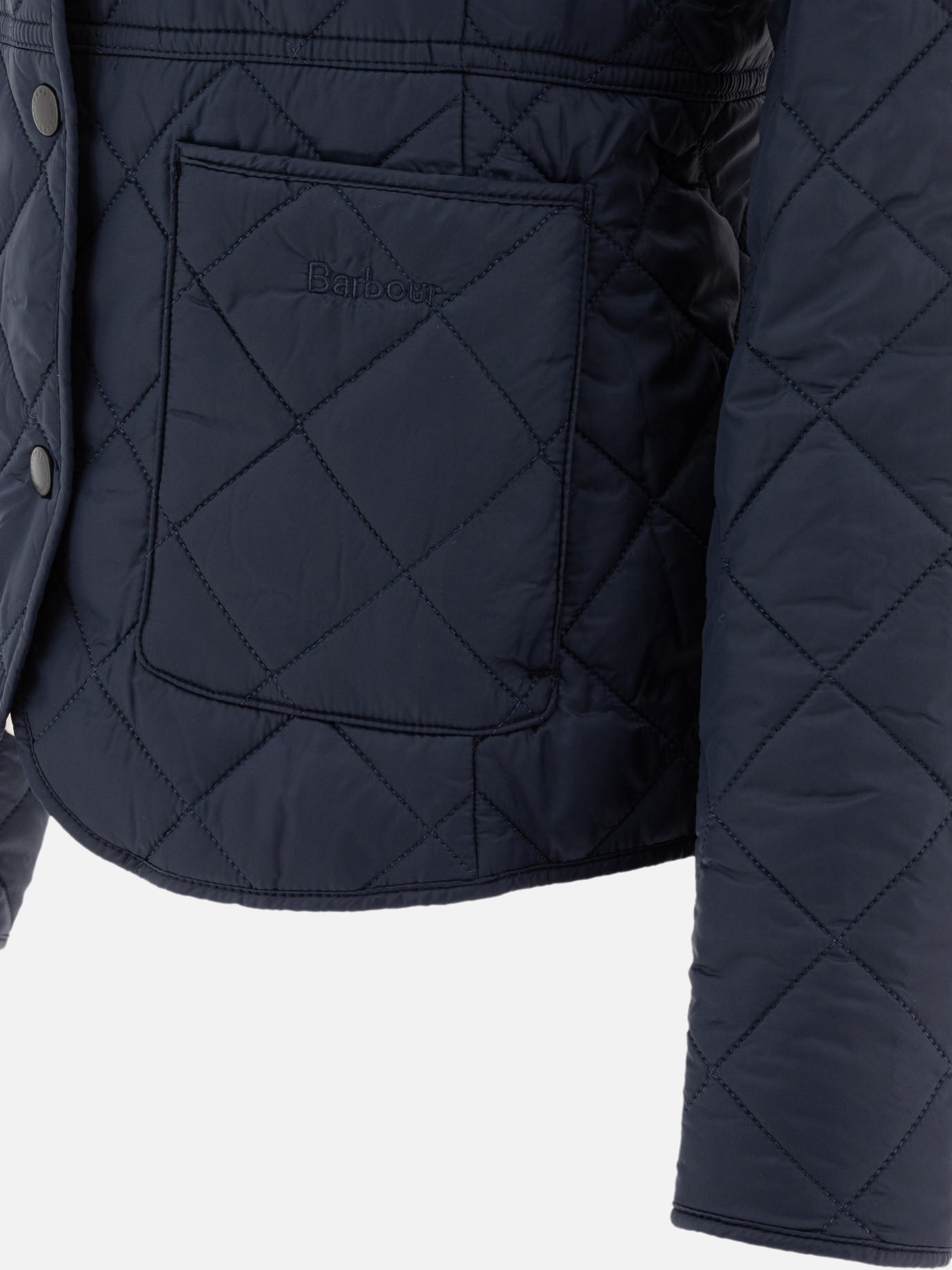Barbour &quot;Deveron&quot; Quilted jacket 14217240_08 Blue thumbnail_4