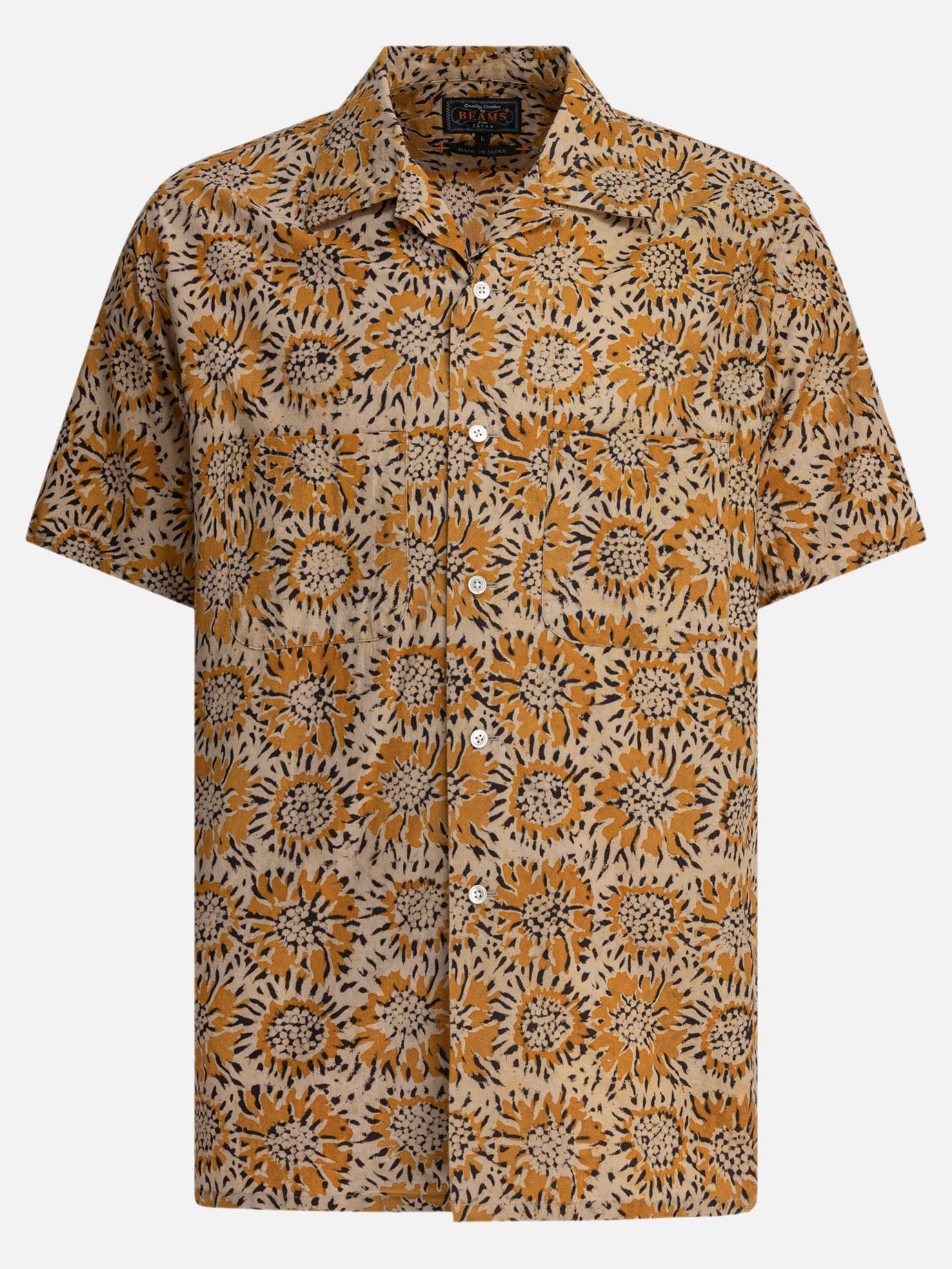 Casual shirts Floral  Yellow - Beams Plus Men | PDP | VIETTI Online Store | thumbnail