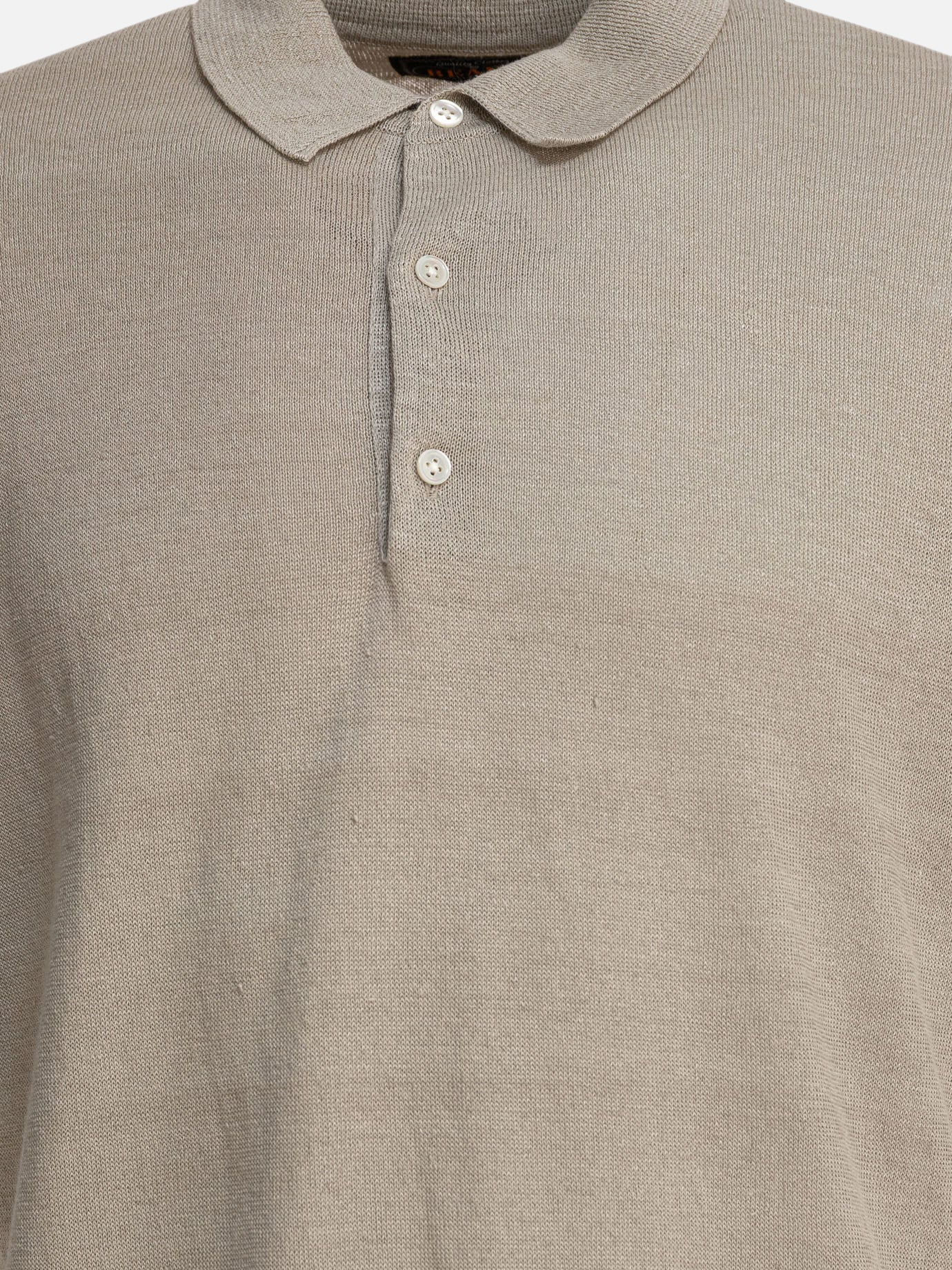 Polo shirts with buttons Solid colour  Grey - Beams Plus Men | PDP | VIETTI Online Store | thumbnail_3