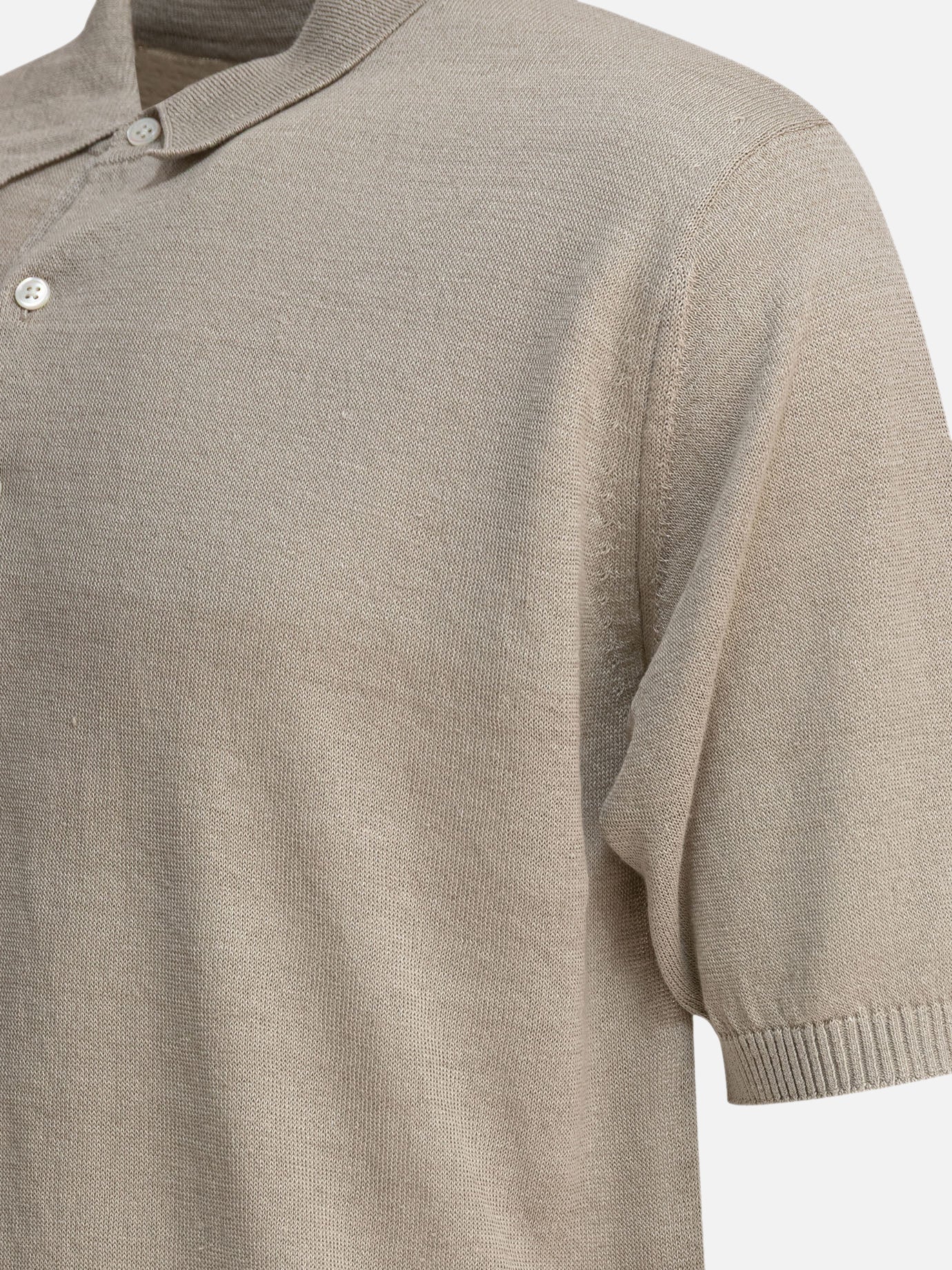 Polo shirts with buttons Solid colour  Grey - Beams Plus Men | PDP | VIETTI Online Store | Zoom-Modal_4
