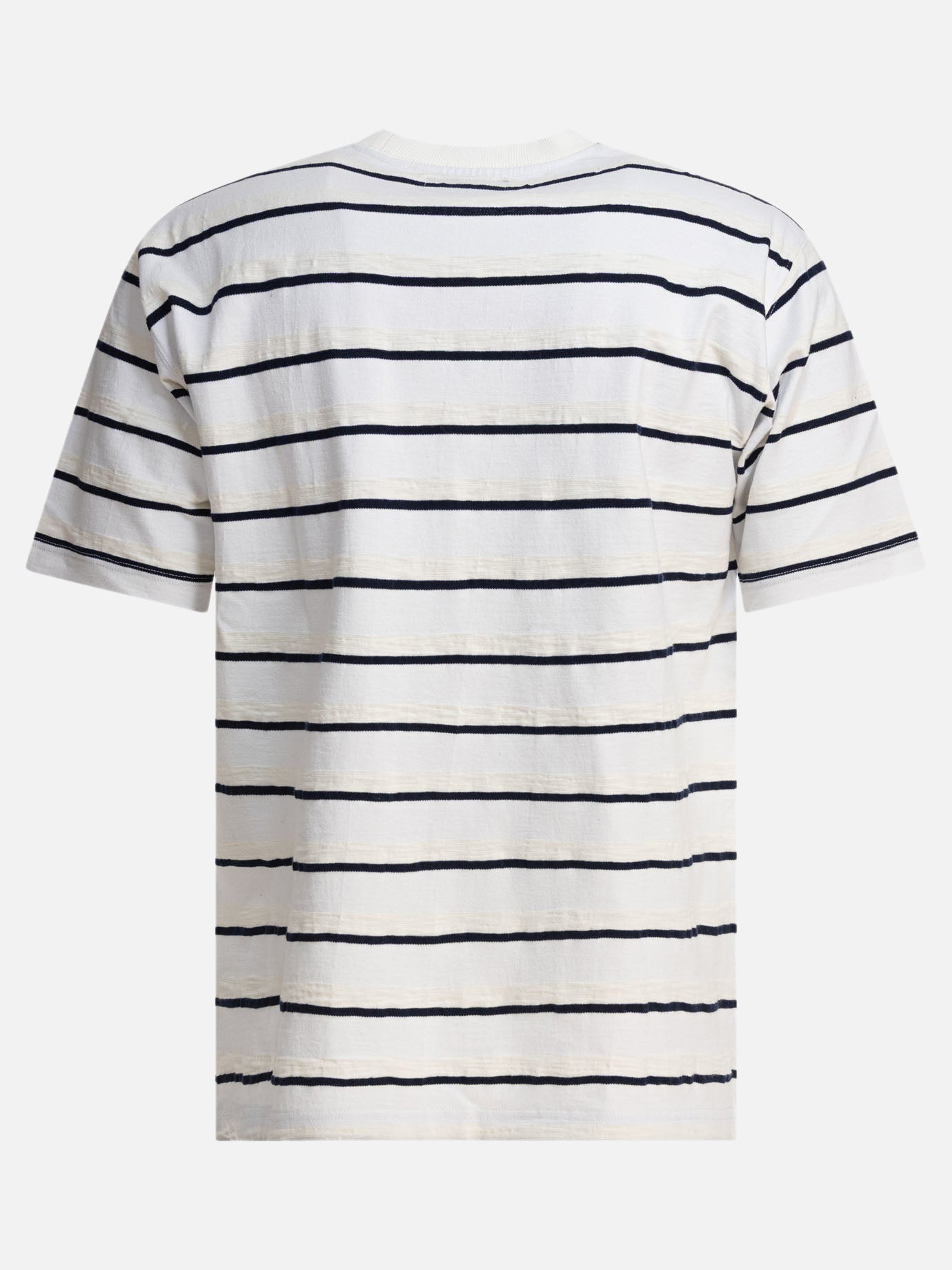 Crewneck t-shirts Striped  White - Beams Plus Men | PDP | VIETTI Online Store | thumbnail_2