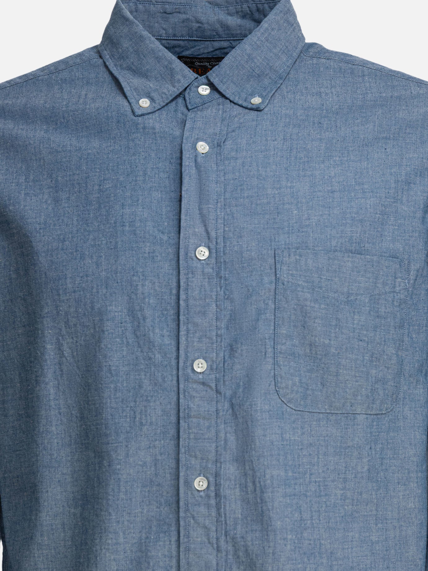 Casual shirts Denim  Blue - Beams Plus Men | PDP | VIETTI Online Store | Zoom-Modal_3
