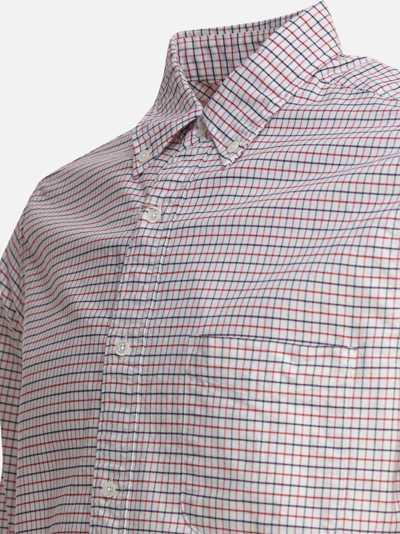Casual shirts Check  White - Beams Plus Men | PDP | VIETTI Online Store | Zoom-Modal_4
