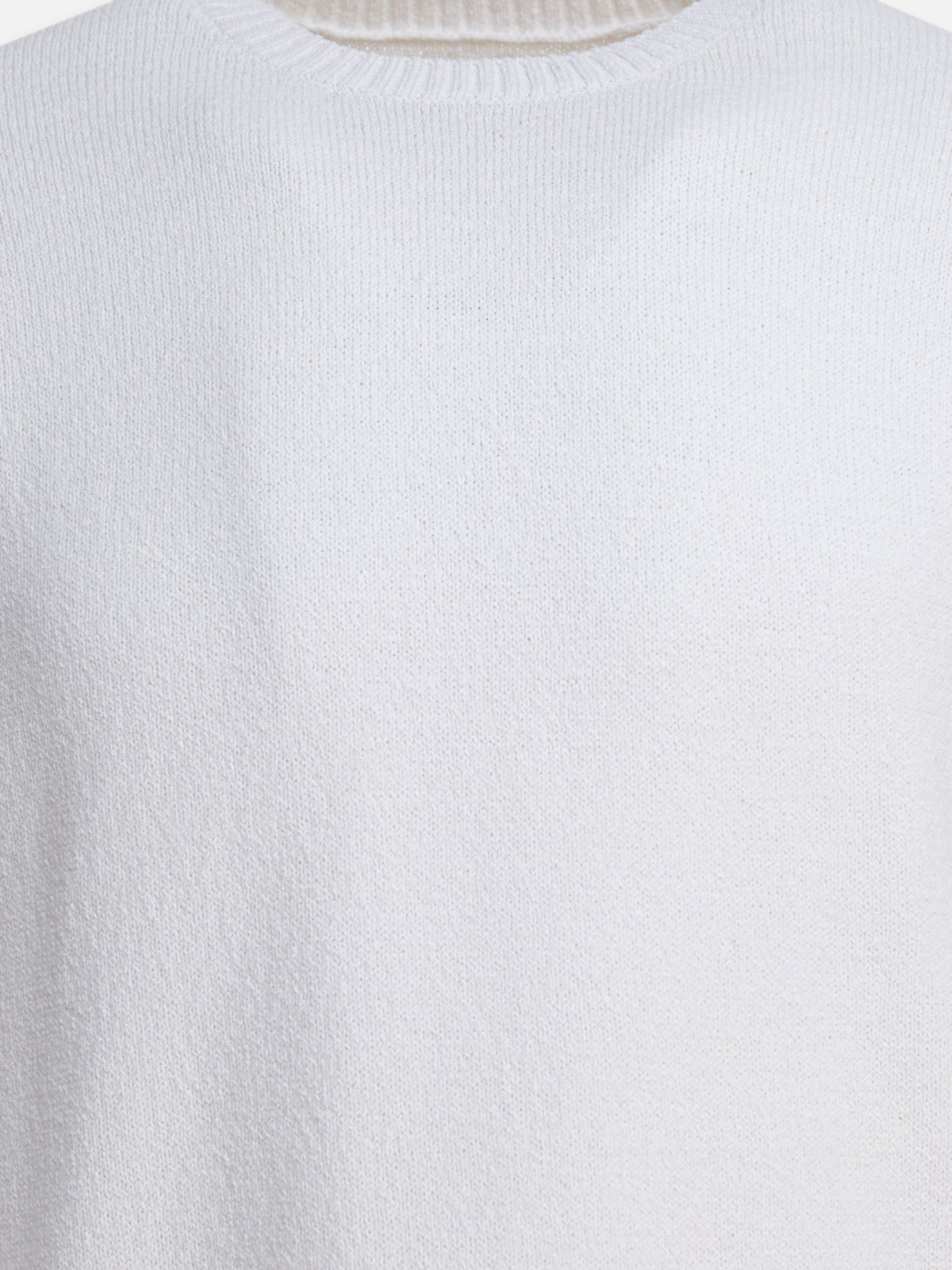 Crewneck sweaters Solid colour  White - Beams Plus Men | PDP | VIETTI Online Store | Zoom-Modal_3
