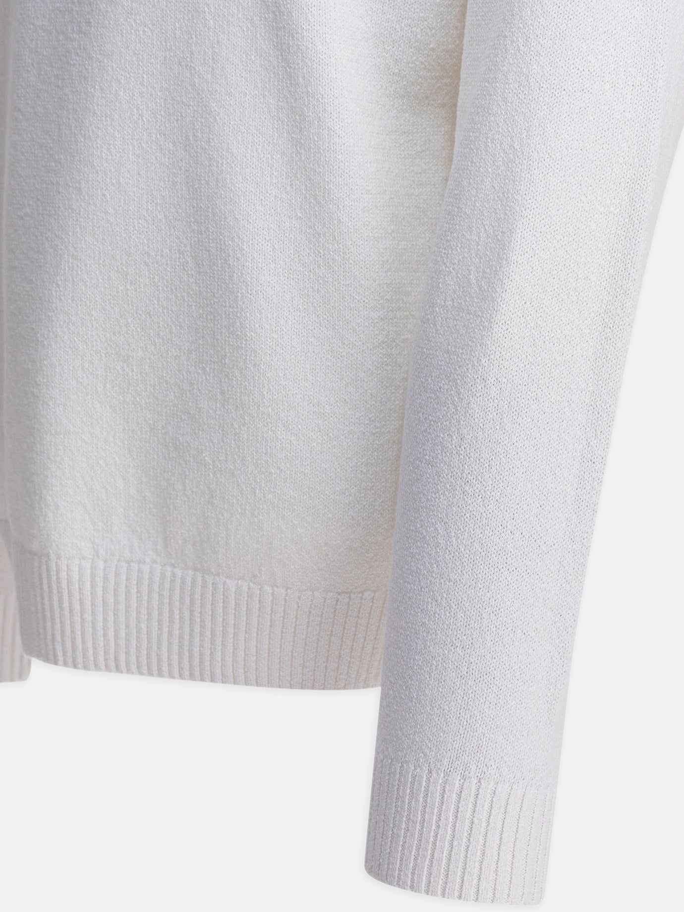 Crewneck sweaters Solid colour  White - Beams Plus Men | PDP | VIETTI Online Store | Zoom-Modal_4
