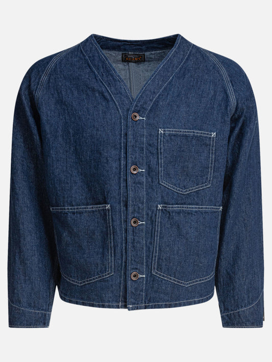 Beams Plus "Engineer" jacket 18908002_S Blue 1
