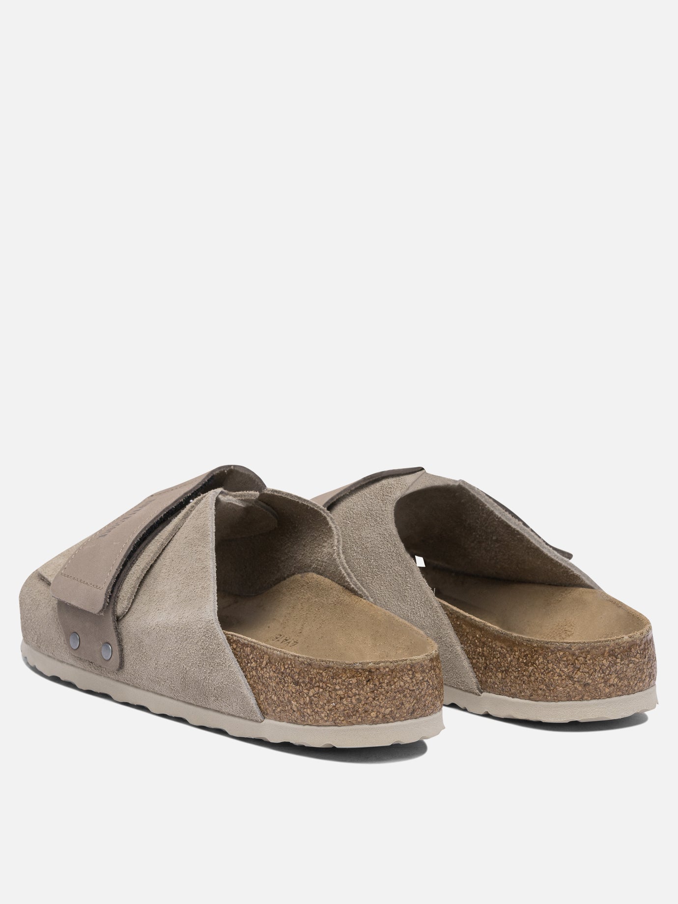 Slides 100% suede - 100% rubber  Beige - Birkenstock Men | PDP | VIETTI Online Store | thumbnail_4