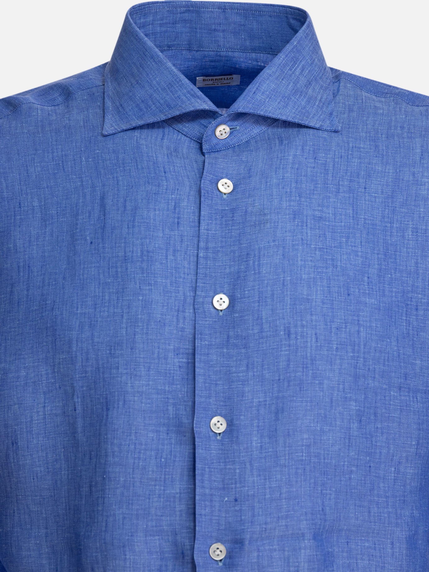 Casual shirts Solid colour  Light blue - Borriello Men | PDP | VIETTI Online Store | Zoom-Modal_3
