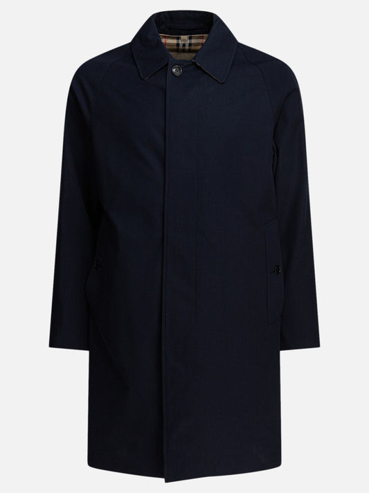 Raincoats & Trench coats Solid colour  Blue - Burberry Men | PLP | VIETTI Online Store 
