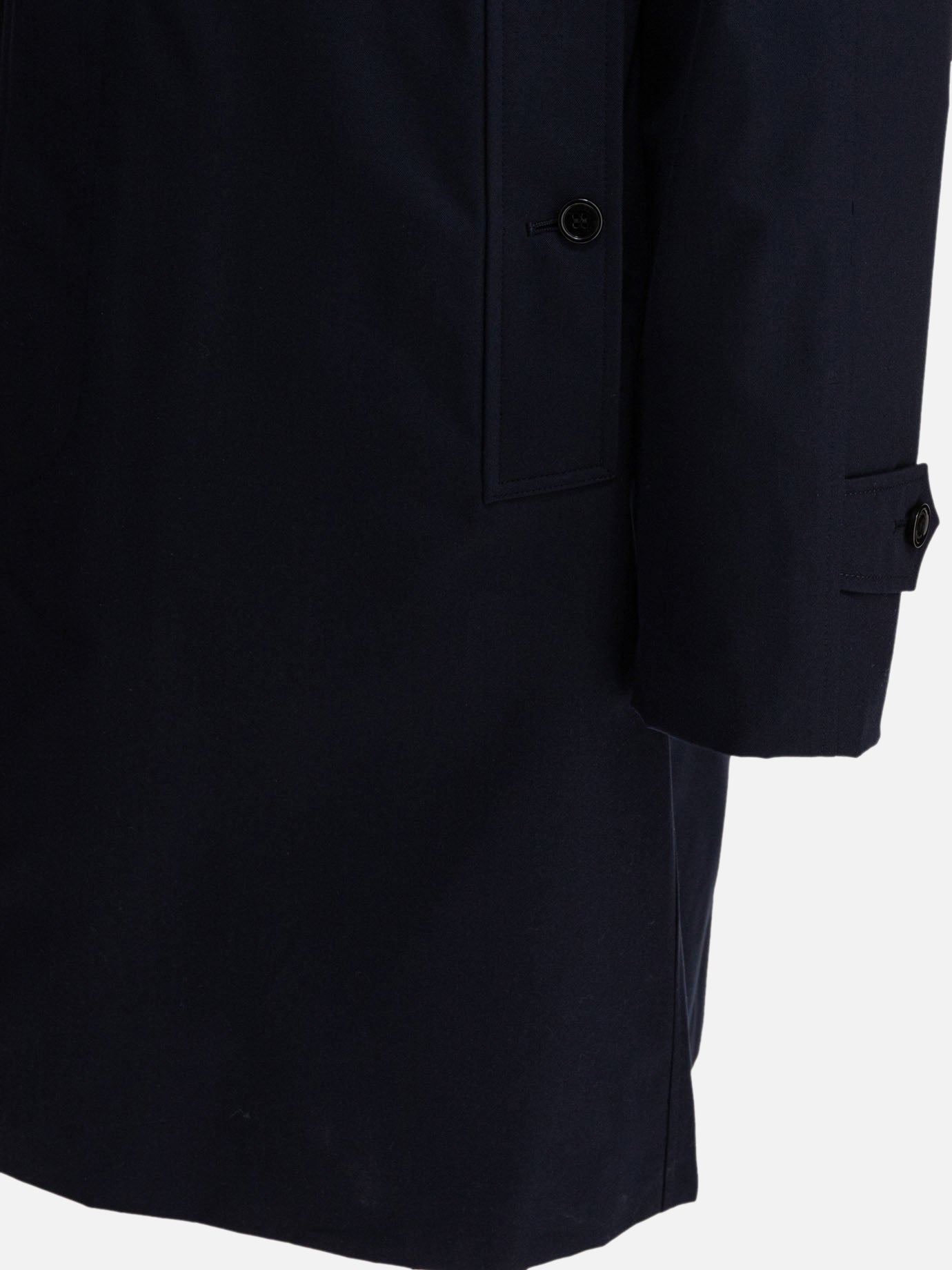 Burberry &quot;Car Coat Heritage Camden&quot; coat 12858173_48 Blue thumbnail_4