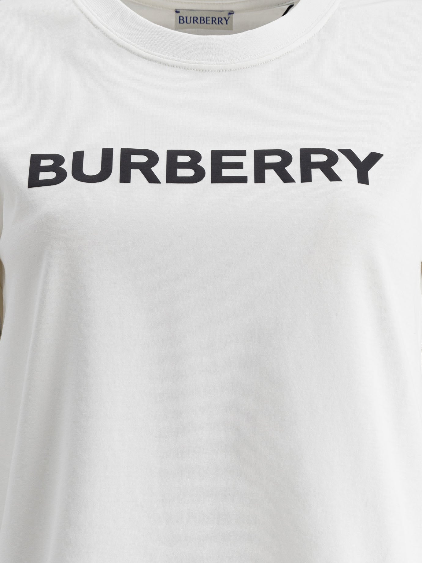 Burberry Crew-neck T-shirt with logo 10269970_XS White thumbnail_3