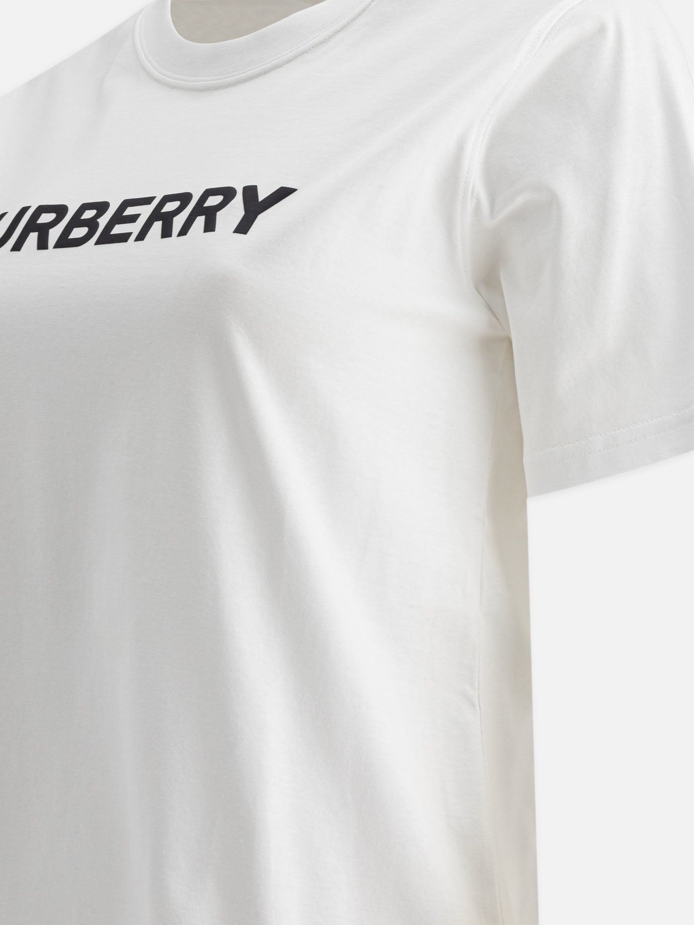 Burberry Crew-neck T-shirt with logo 10269970_XS White thumbnail_4
