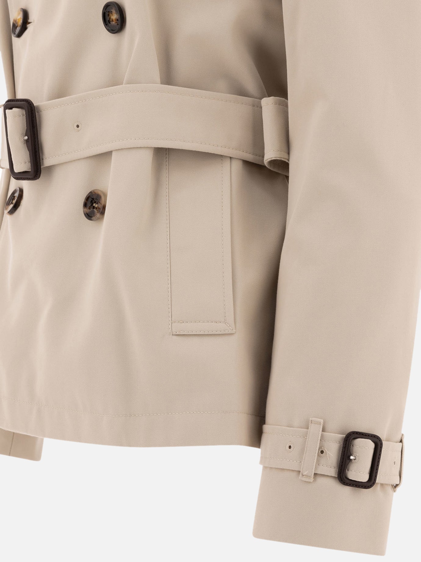 Raincoats & Trench coats Solid colour  Brown - Burberry Women | PDP | VIETTI Online Store | Zoom-Modal_4
