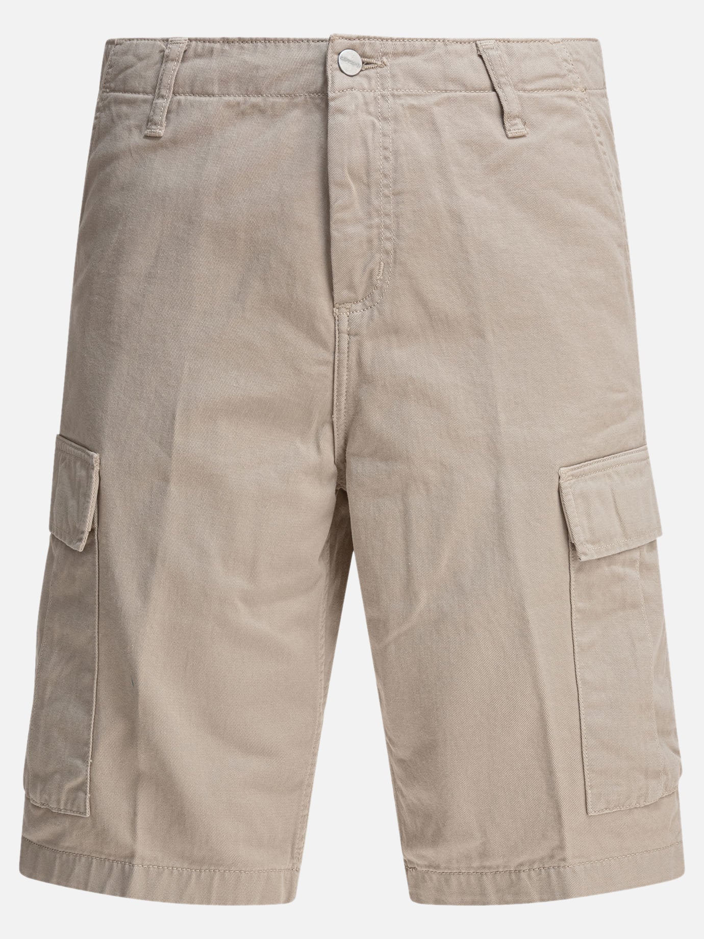 Cargo shorts Solid colour  Beige - Carhartt WIP Men | PDP | VIETTI Online Store | thumbnail