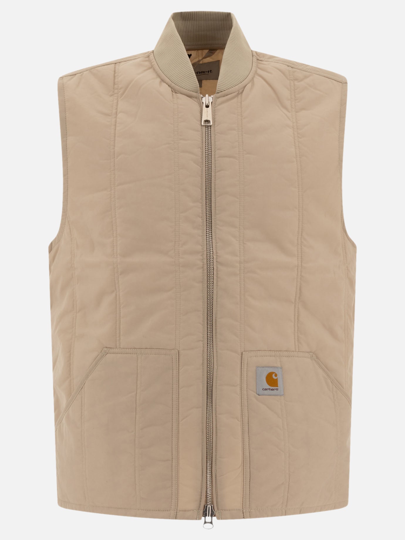 Carhartt WIP &quot;Lachlan Vest Liner&quot; vest jacket 16352751_S Beige thumbnail_1