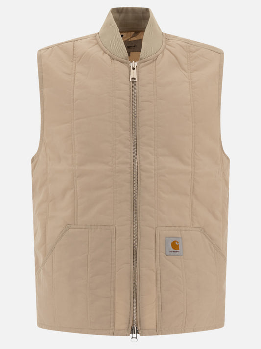 Carhartt WIP "Lachlan Vest Liner" vest jacket 16352751_S Beige 1