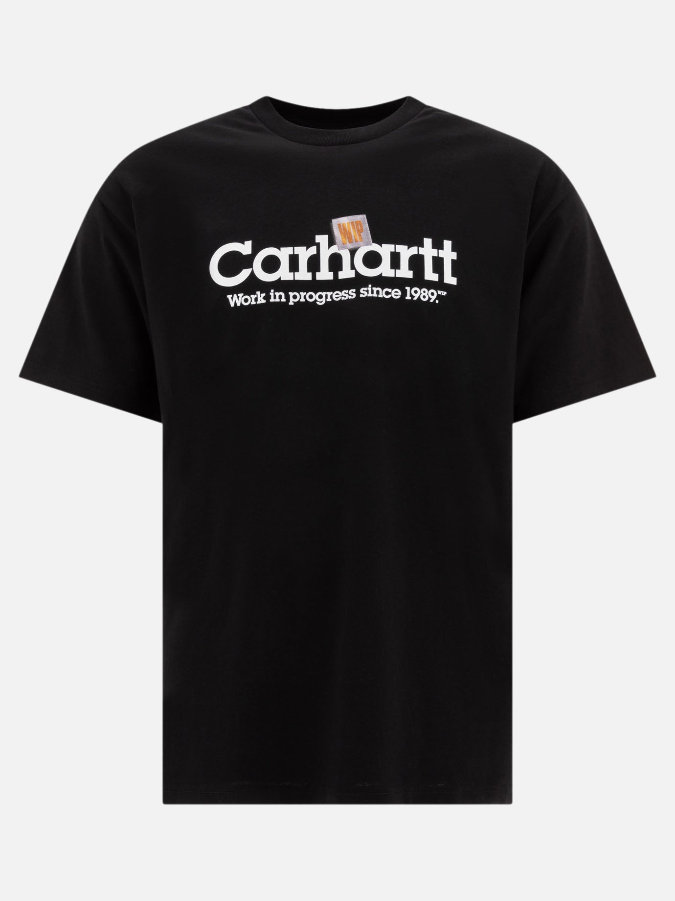 Crewneck t-shirts Logo  Black - Carhartt WIP Men | PDP | VIETTI Online Store | Zoom-Modal
