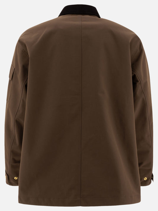 Quilted & Utility Jackets Logo  Brown - Carhartt WIP Men | PLP | VIETTI Online Store | 2
