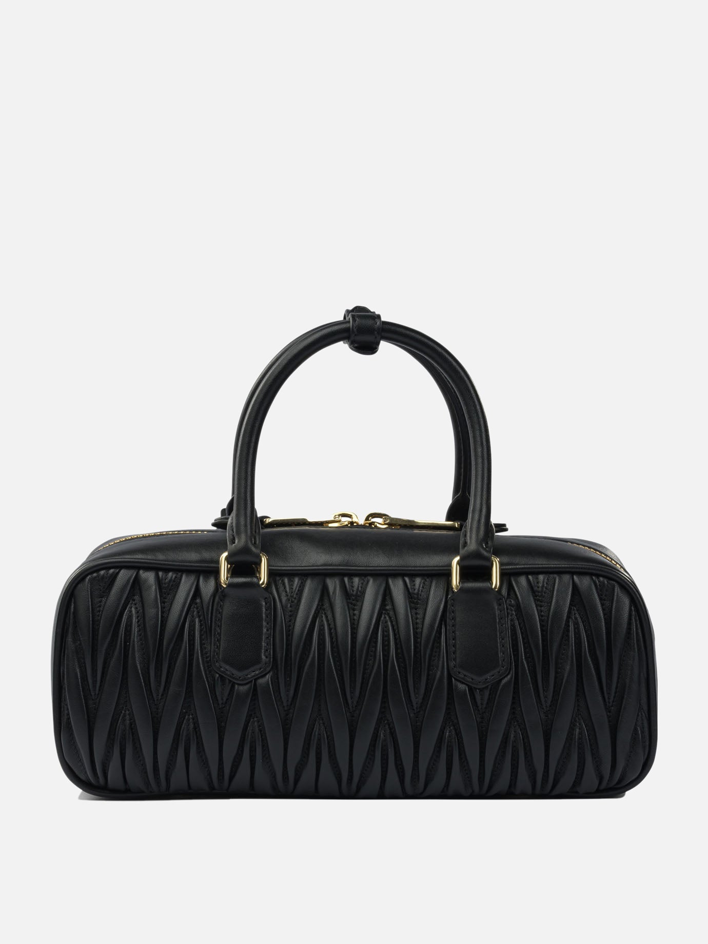 Small bags 100% lamb leather  Black - Miu Miu Women | PDP | VIETTI Online Store | thumbnail_3
